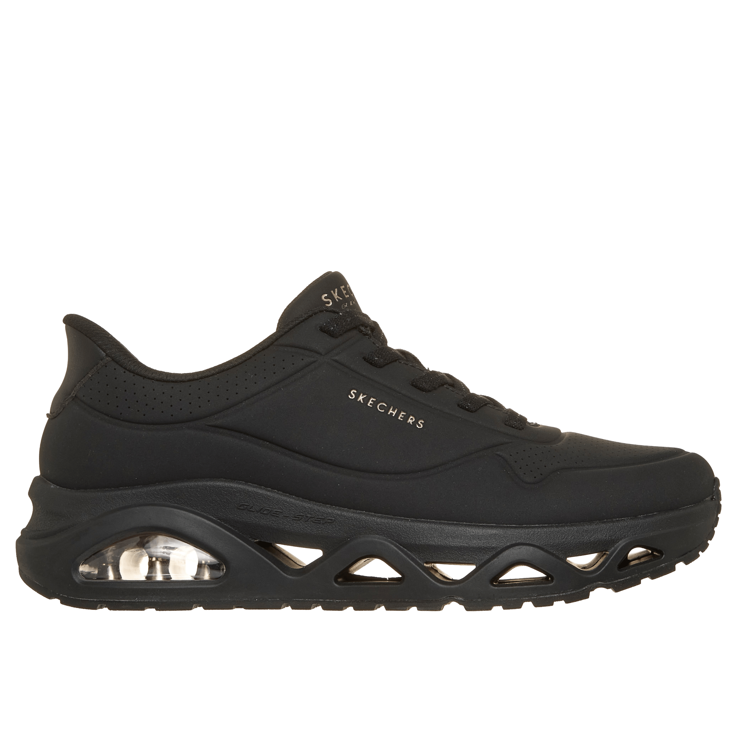Womens Skechers Uno Glide-Step-Glide On Air (Slip In) Shoes