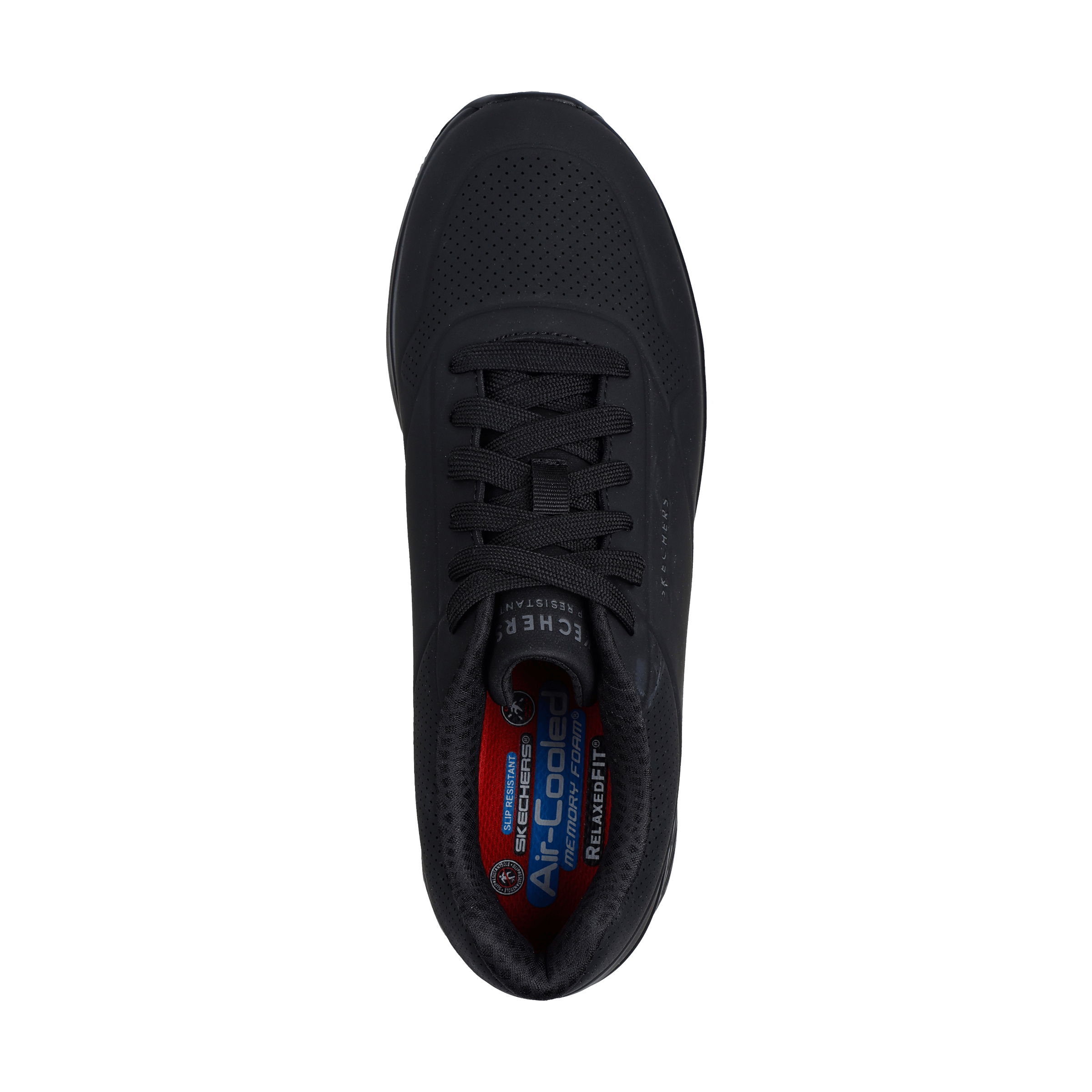 Mens Skechers Uno Slip Resistant - Sutal (Wide) Shoes