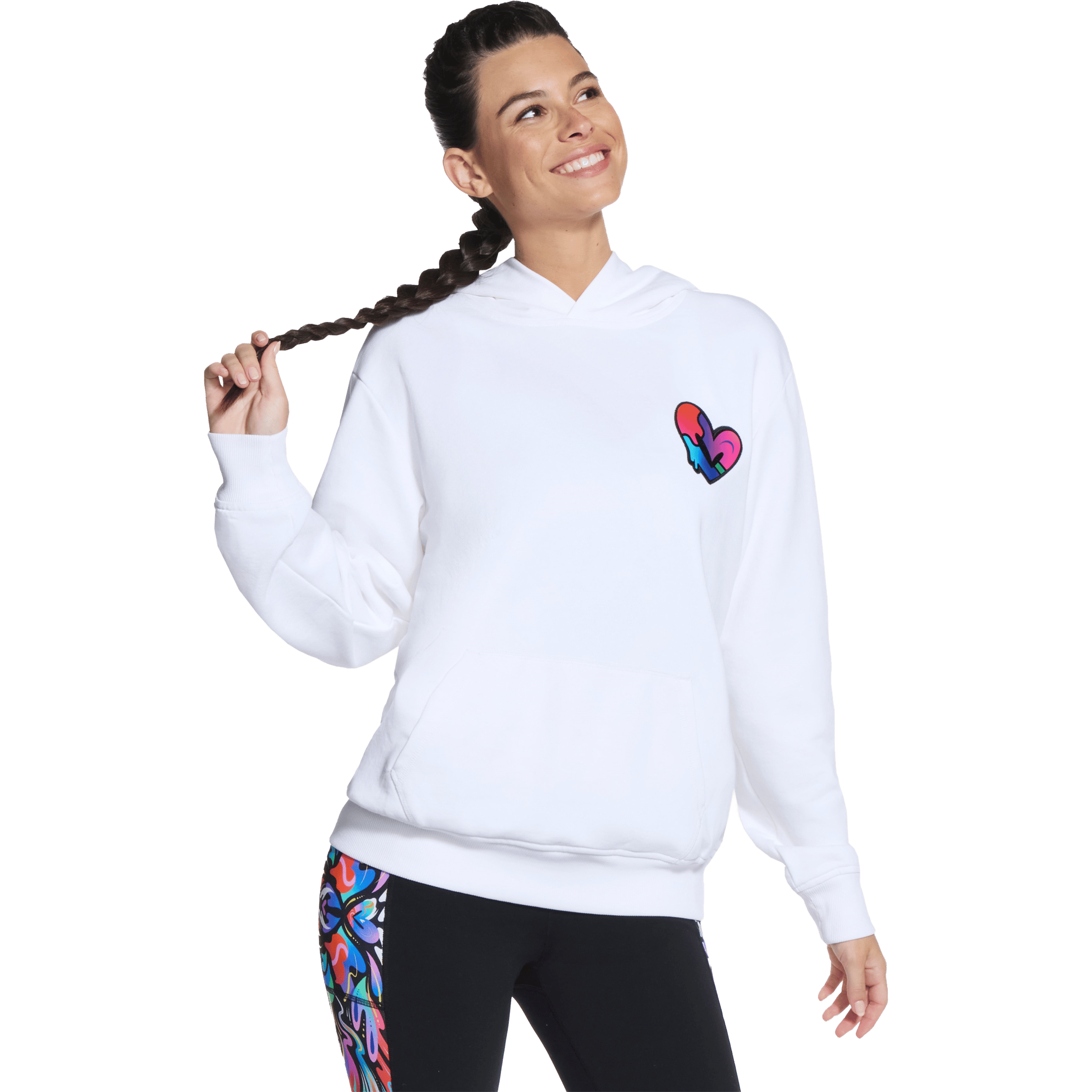 Womens Skechers Skechers Love Pullover Hoodie