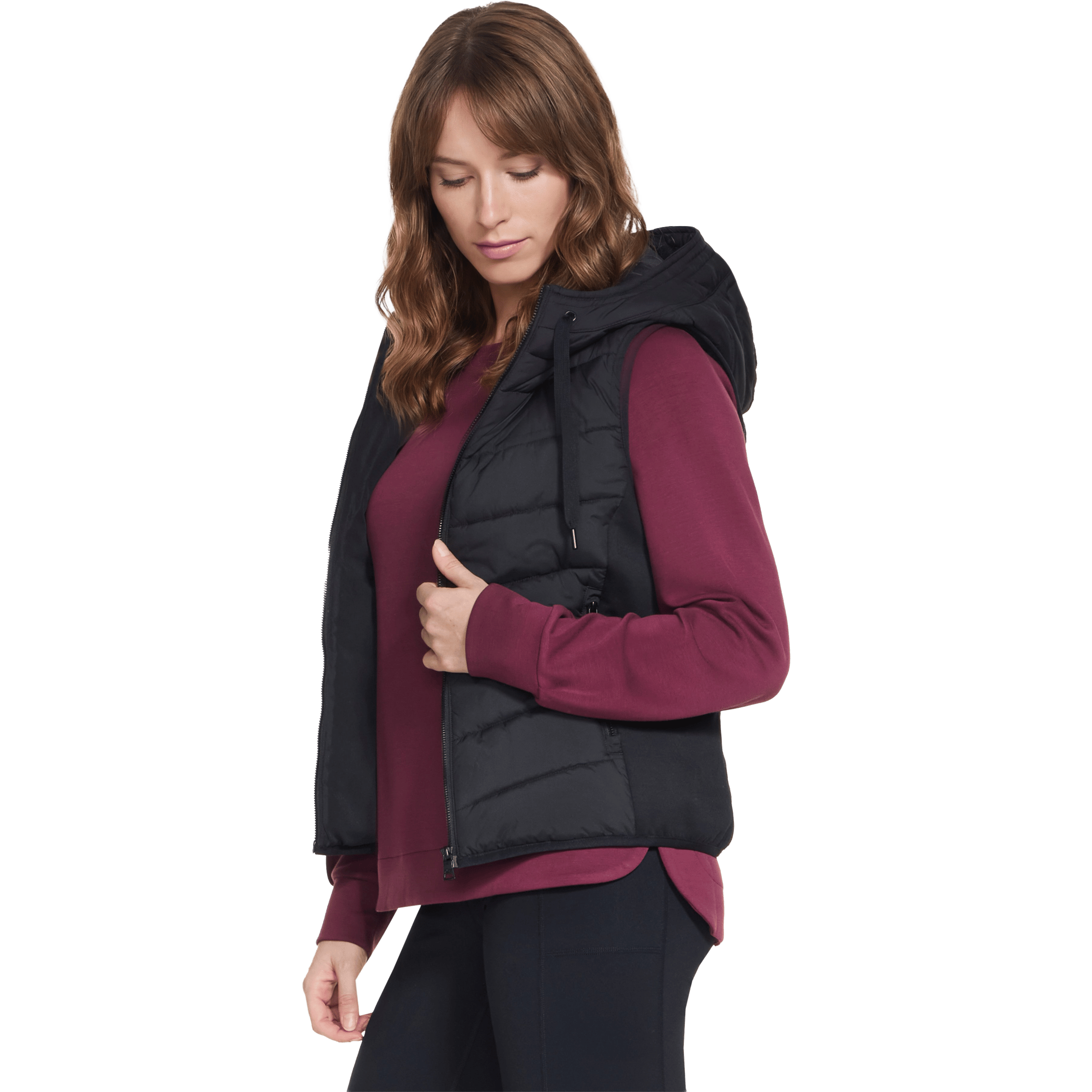 Womens Skechers Performance Elite Hooded Vest