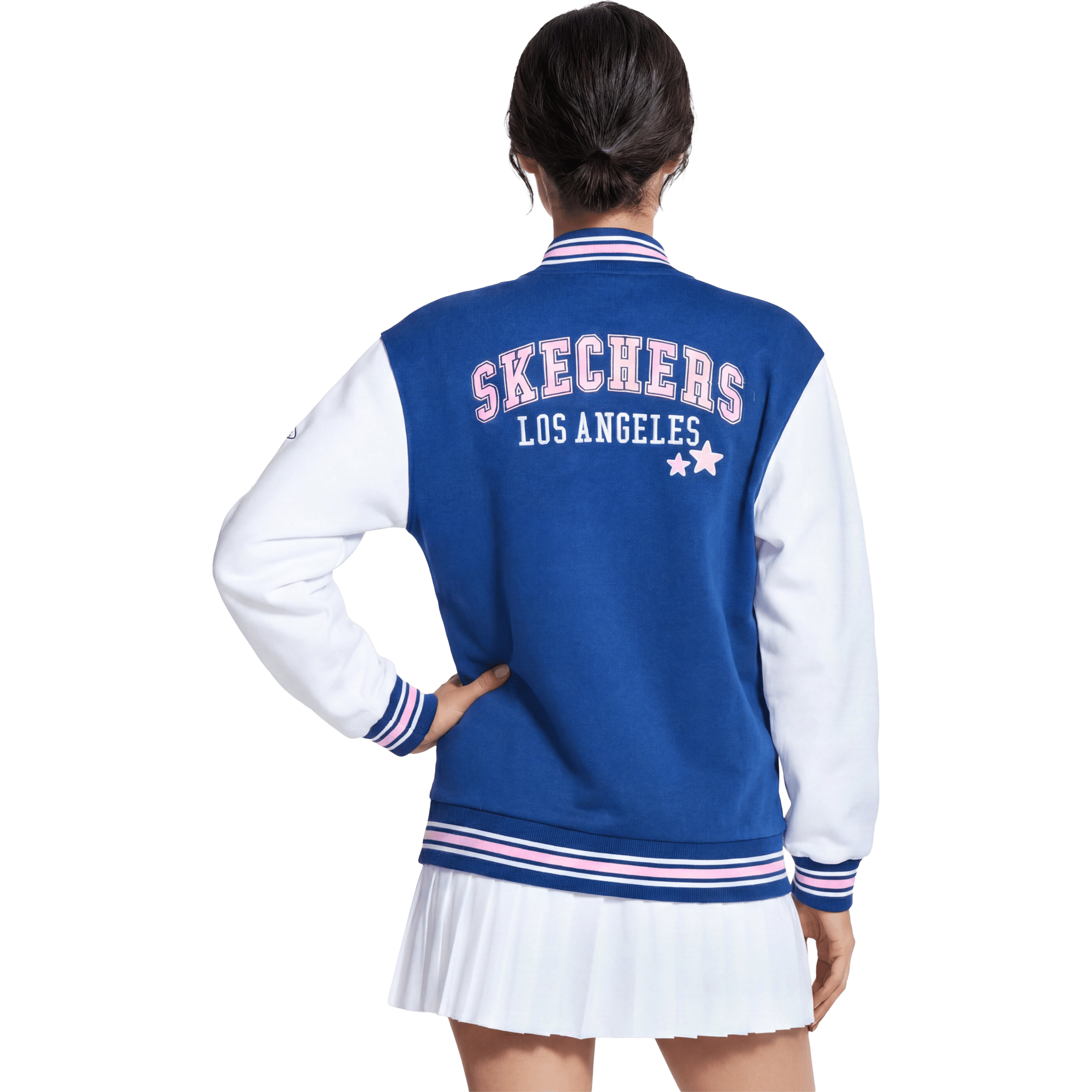 Womens Skechers Street Varsity Jacket