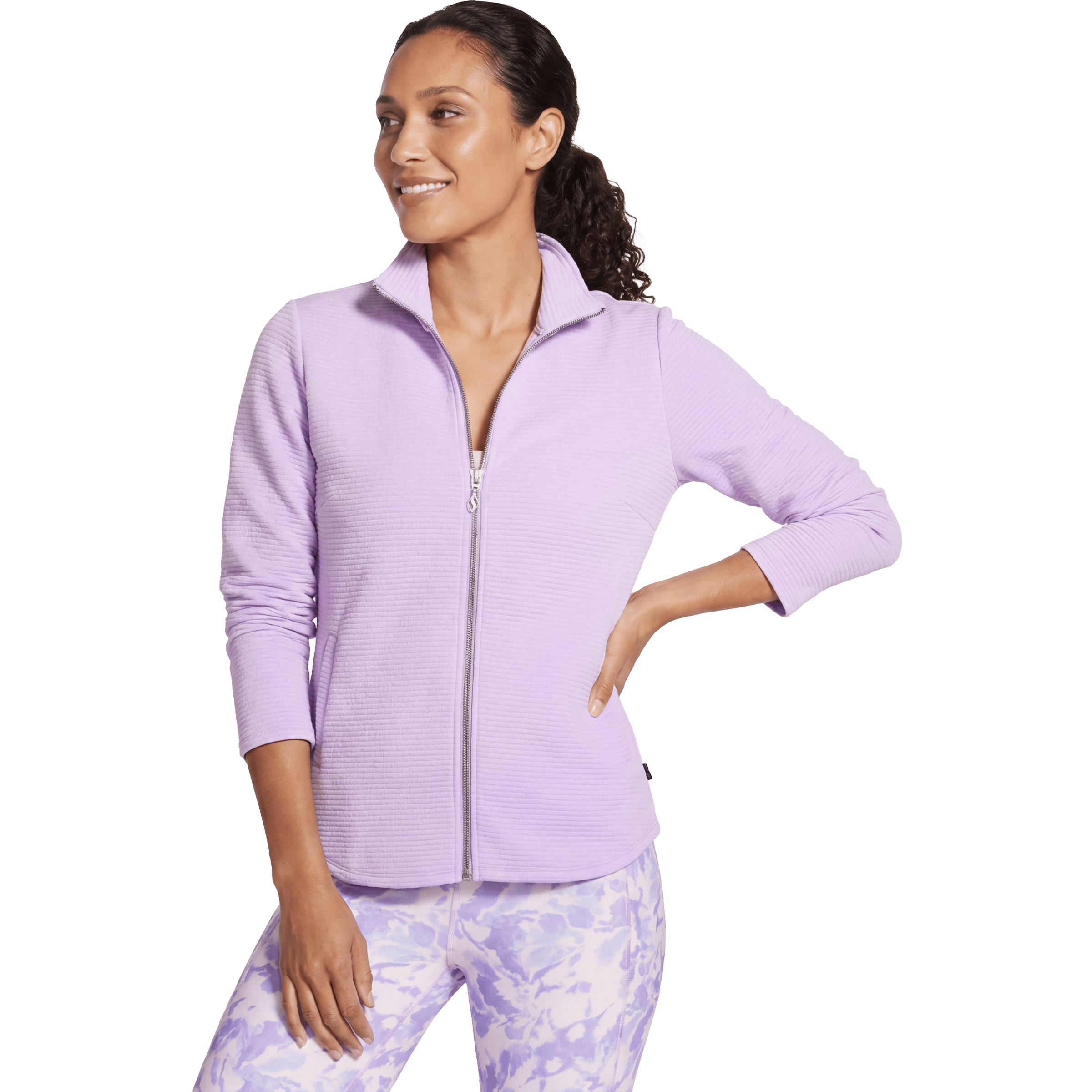 Womens Skechers The Hoodless Hoodie GO Walk Shine Jacket