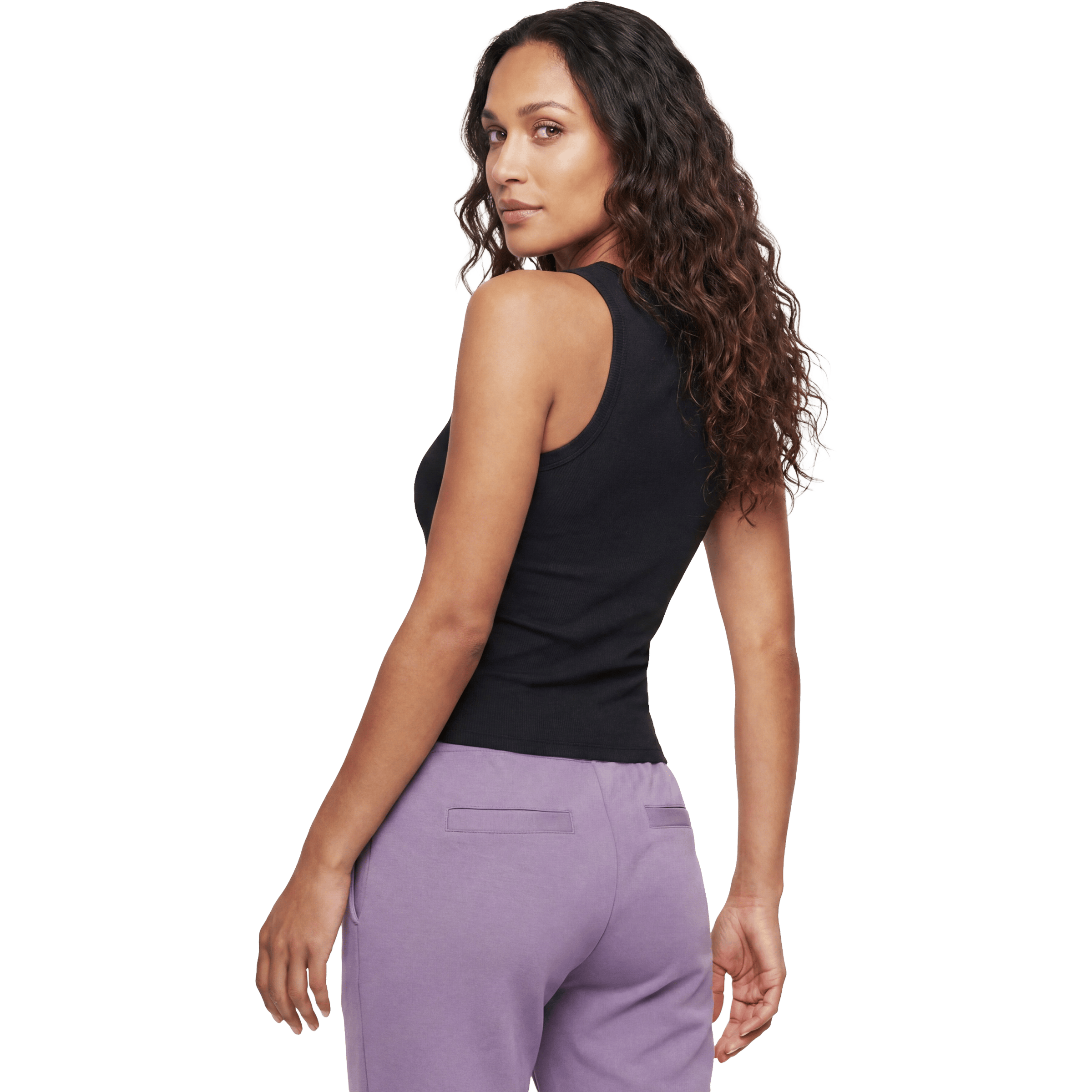 Womens Skechers Skechers GO Walk Luxe Rib Tank