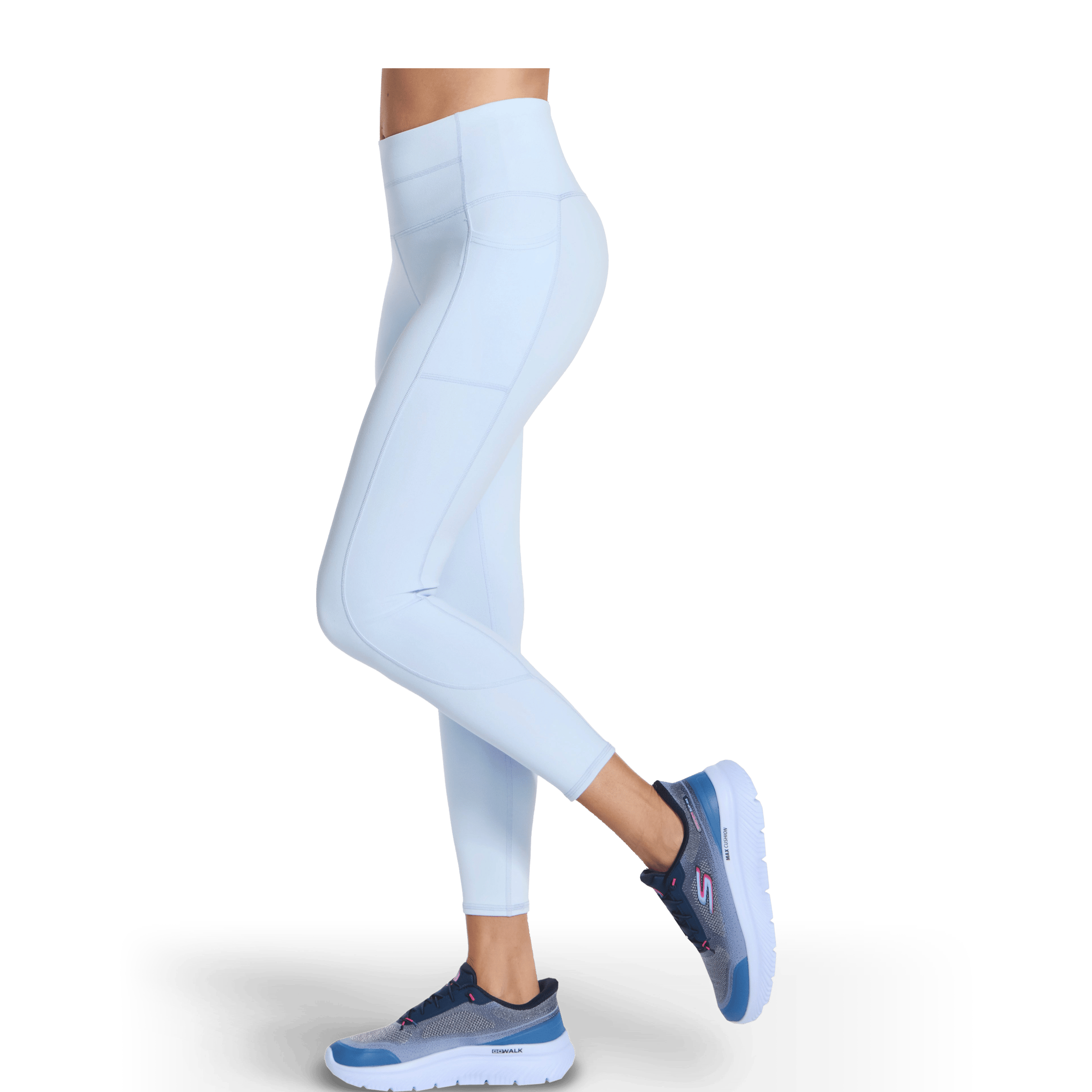 Womens Skechers GO Walk High-Waisted (7/8 length) Leggings