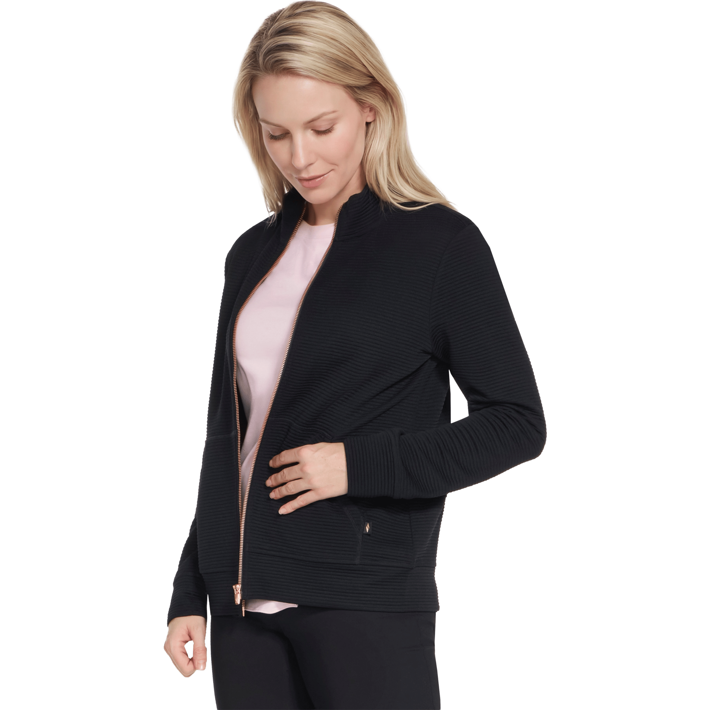 Womens Skechers The Hoodless Hoodie GO Walk Everywhere Jacket