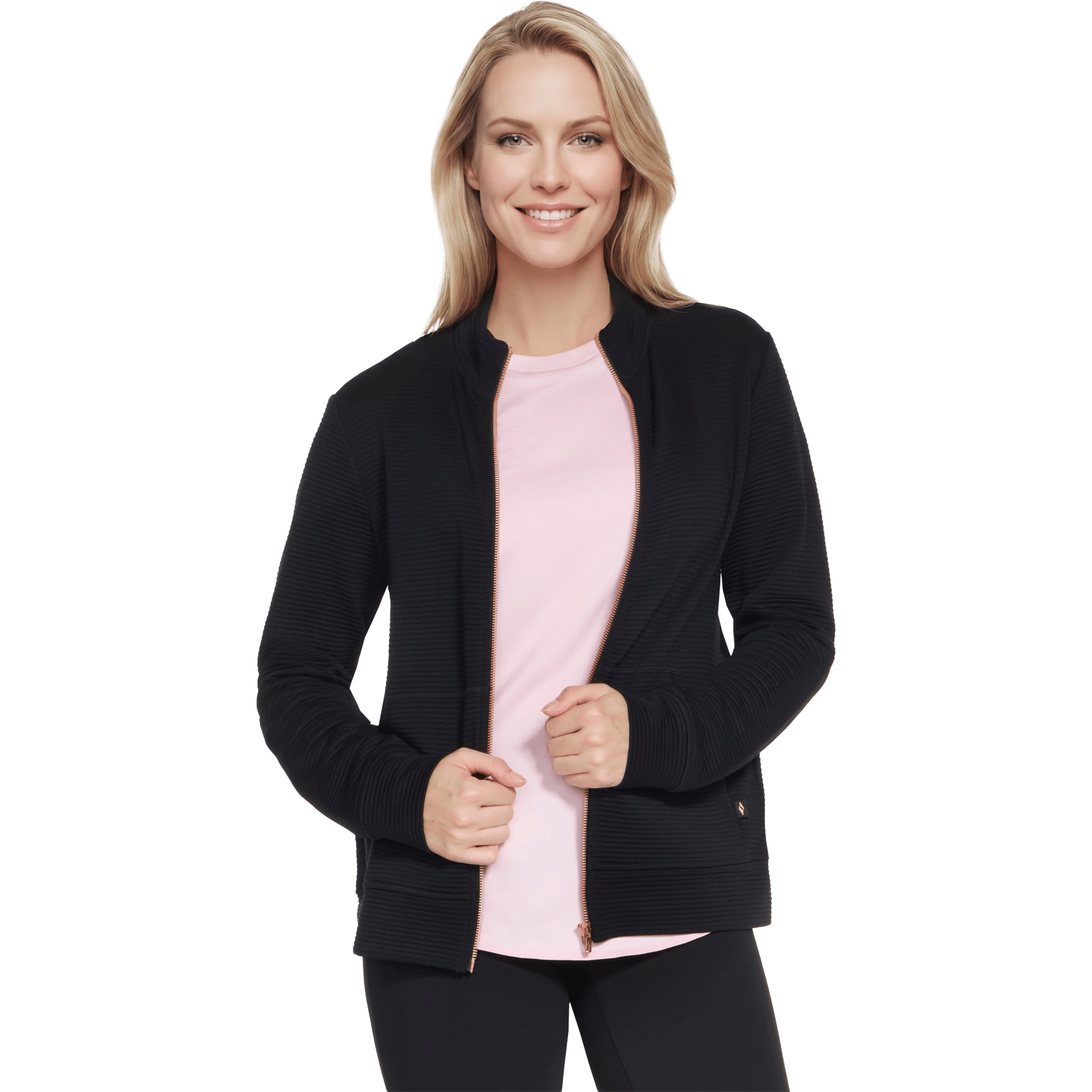 Womens Skechers The Hoodless Hoodie GO Walk Everywhere Jacket