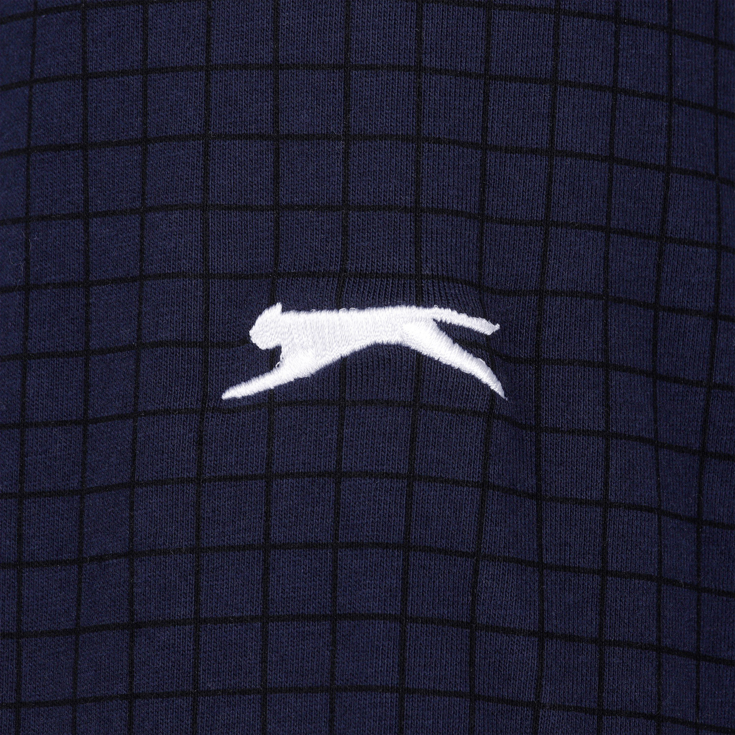 Mens Slazenger Check Golf Polo