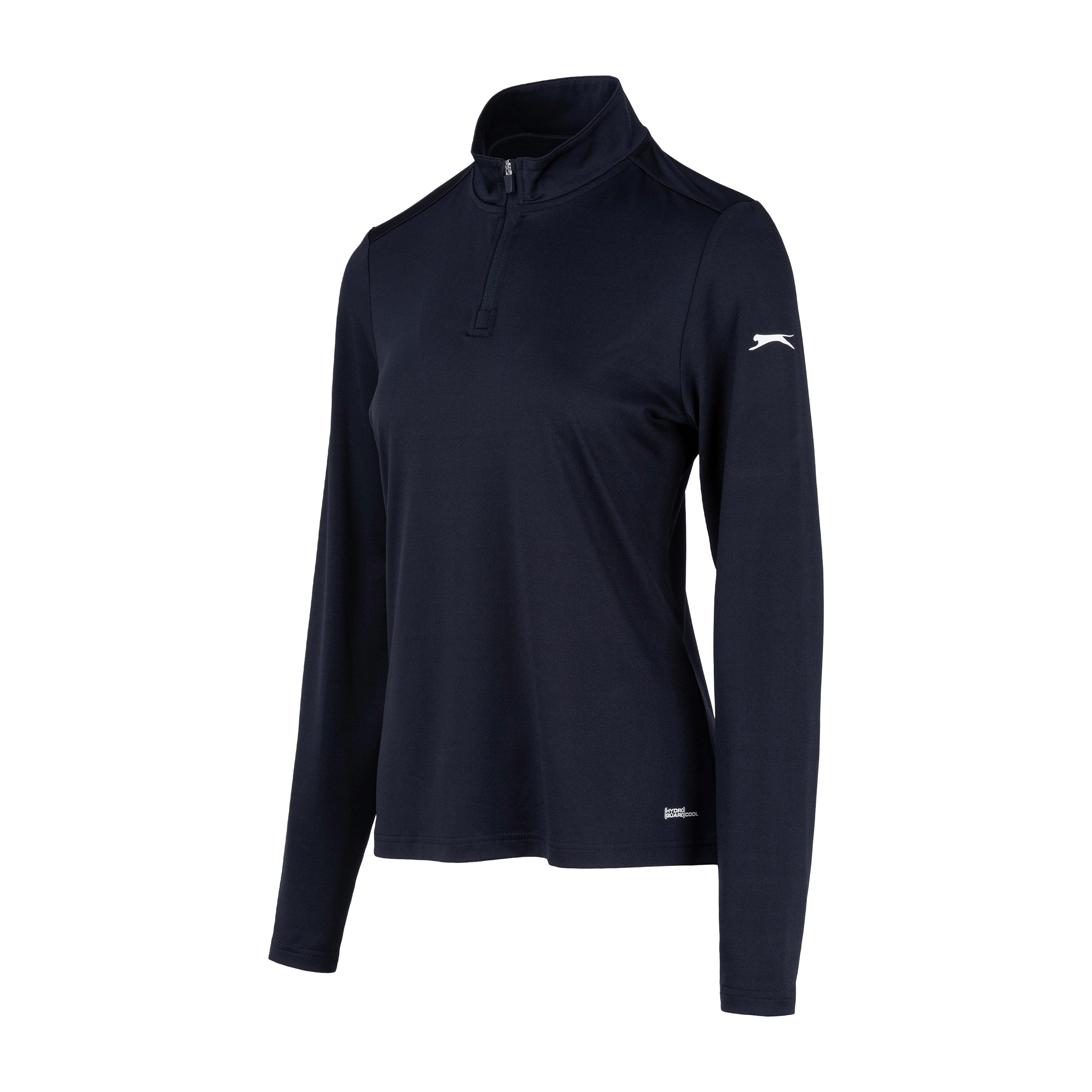 Womens Slazenger Golf Pullover Zip Tee