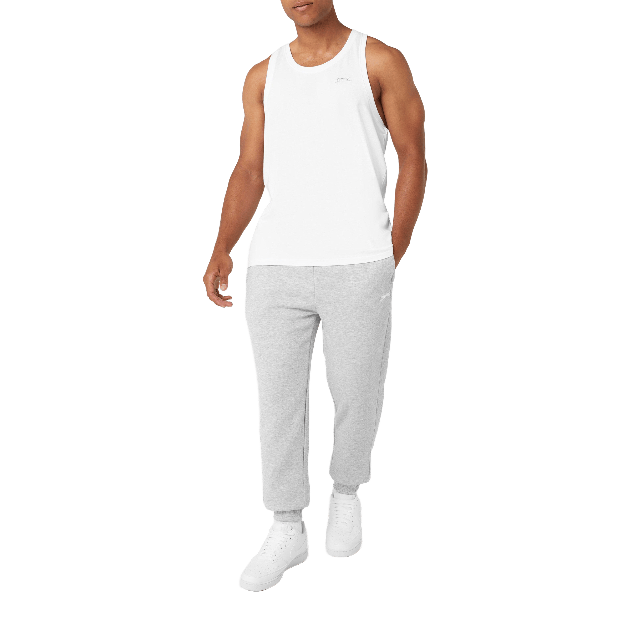 Mens Slazenger Cuffed Fleece Pants