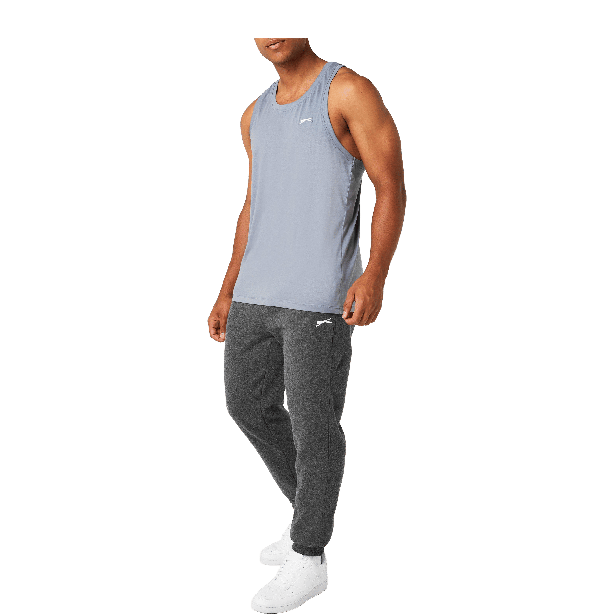 Mens Slazenger Cuffed Fleece Pants