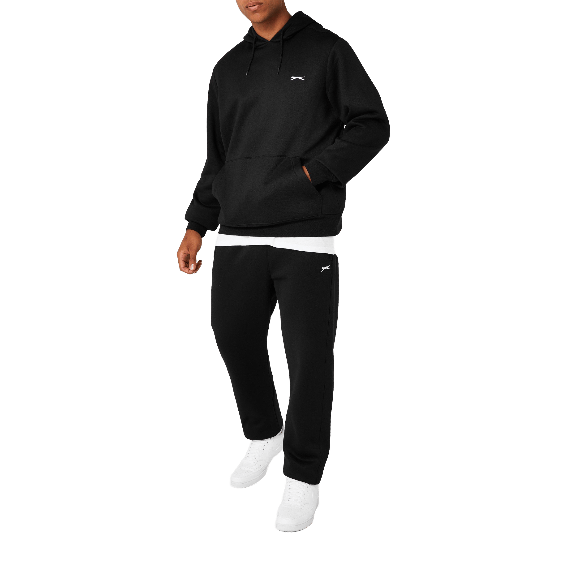 Mens Slazenger Open Hem Fleece Pants
