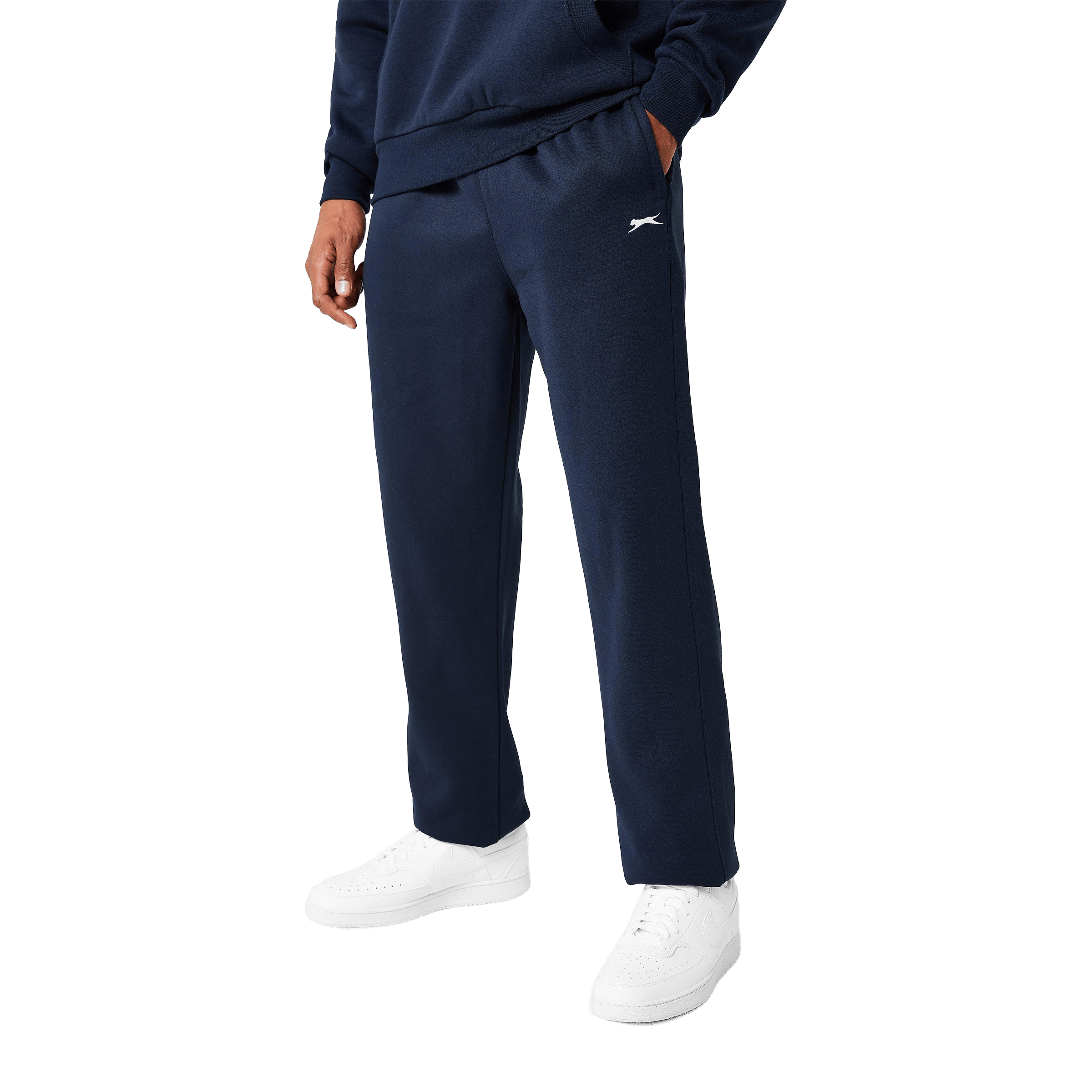 Mens Slazenger Open Hem Fleece Pants
