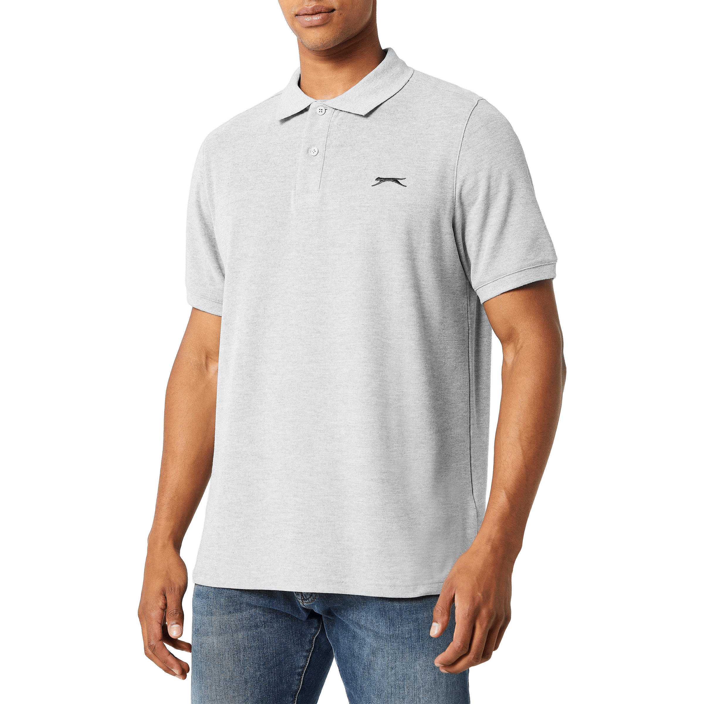 Mens Slazenger Plain Polo Shirt