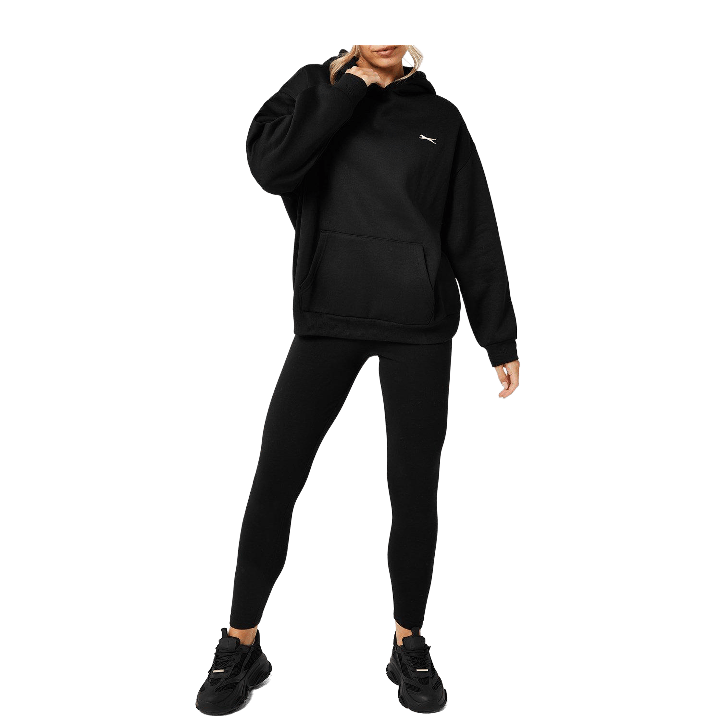 Womens Slazenger Fleece Hoodie