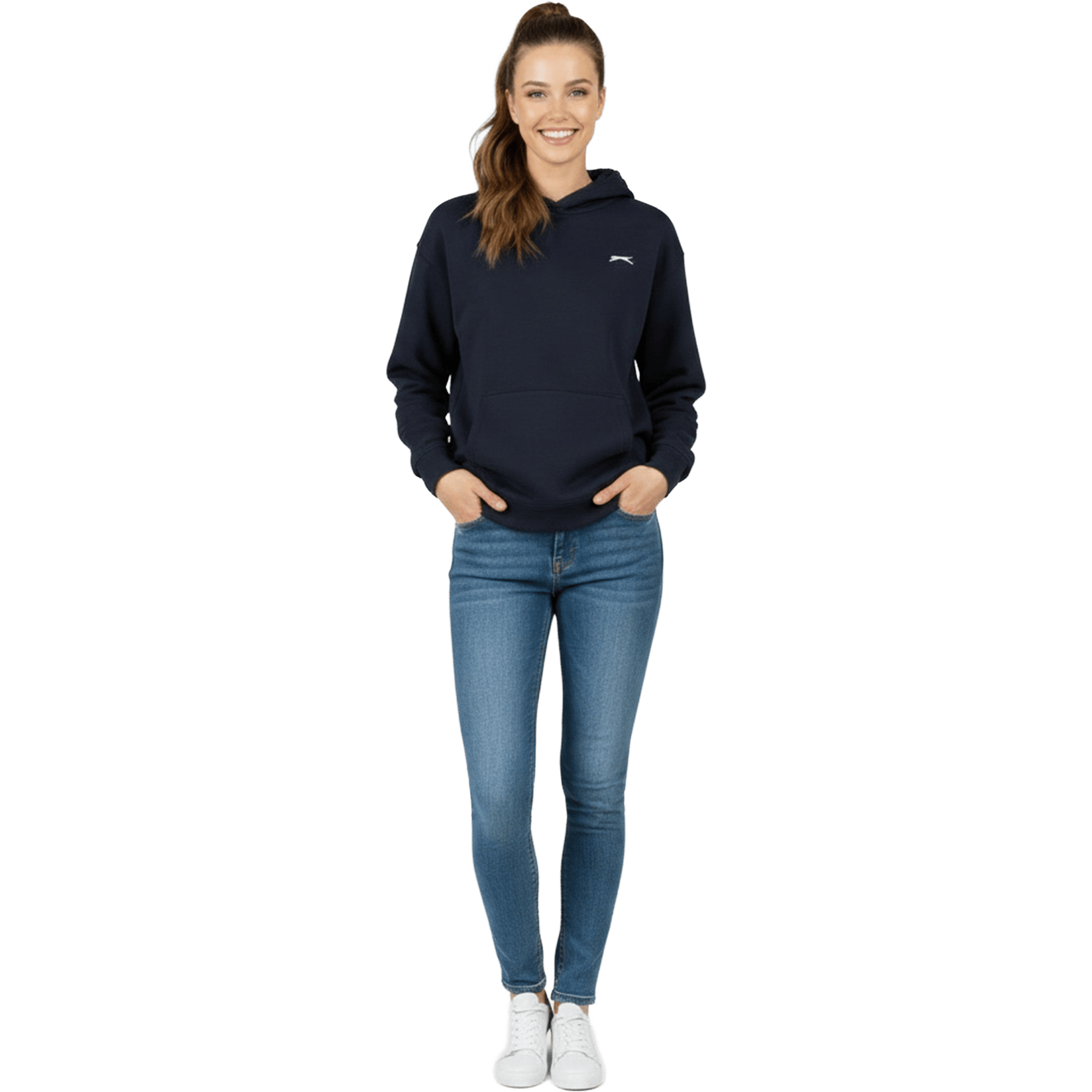 Womens Slazenger Fleece Hoodie