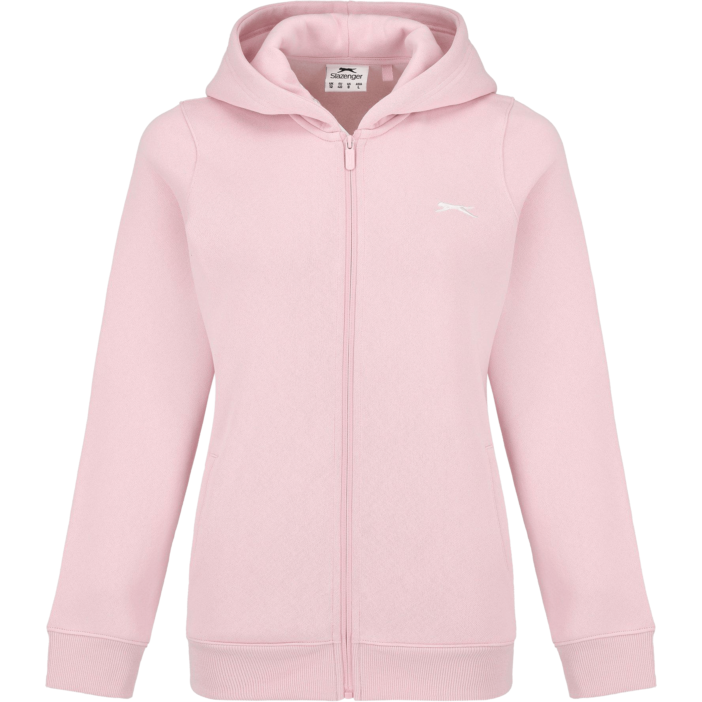 Womens Slazenger Fitted Full Zip Hoodie