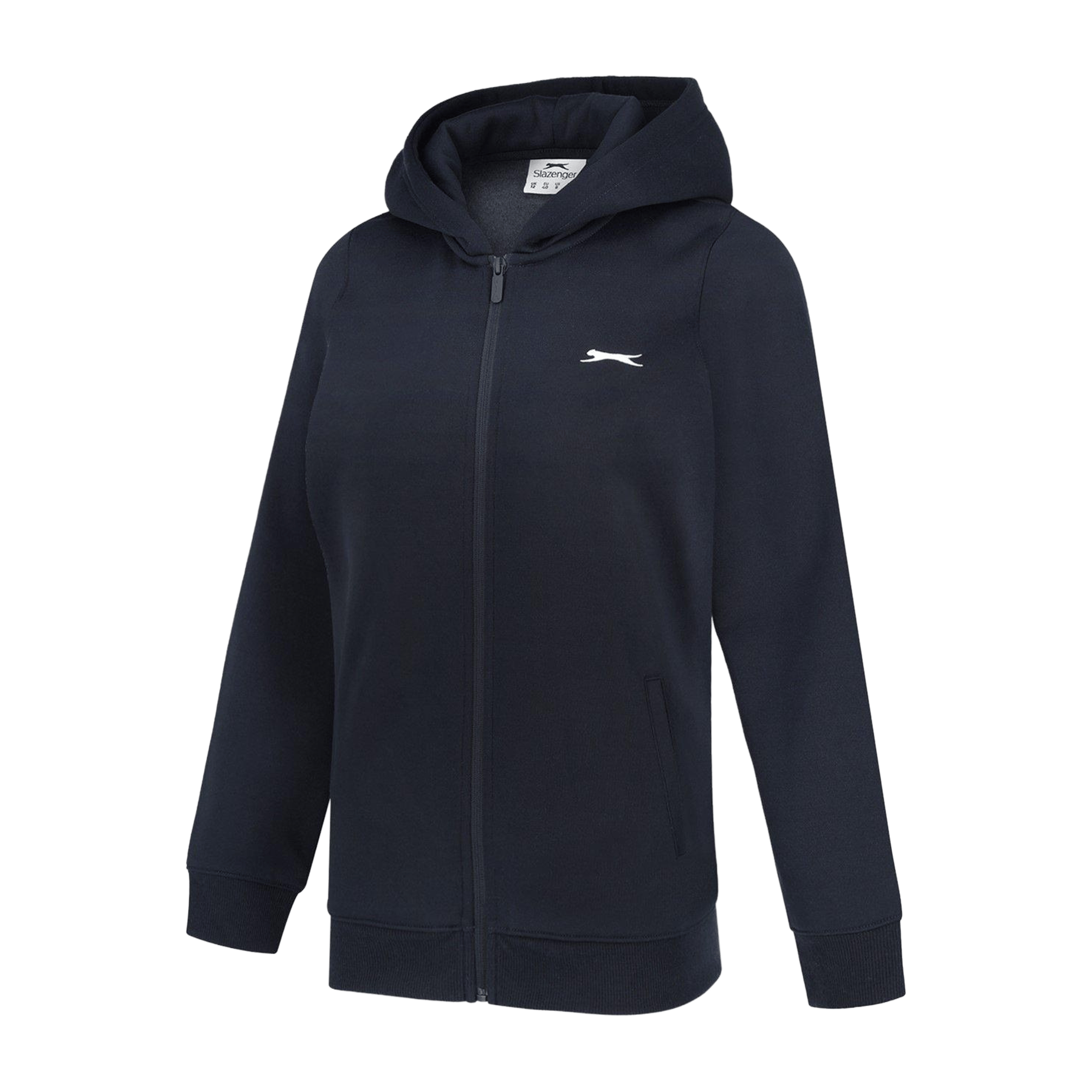 Womens Slazenger Fitted Full Zip Hoodie