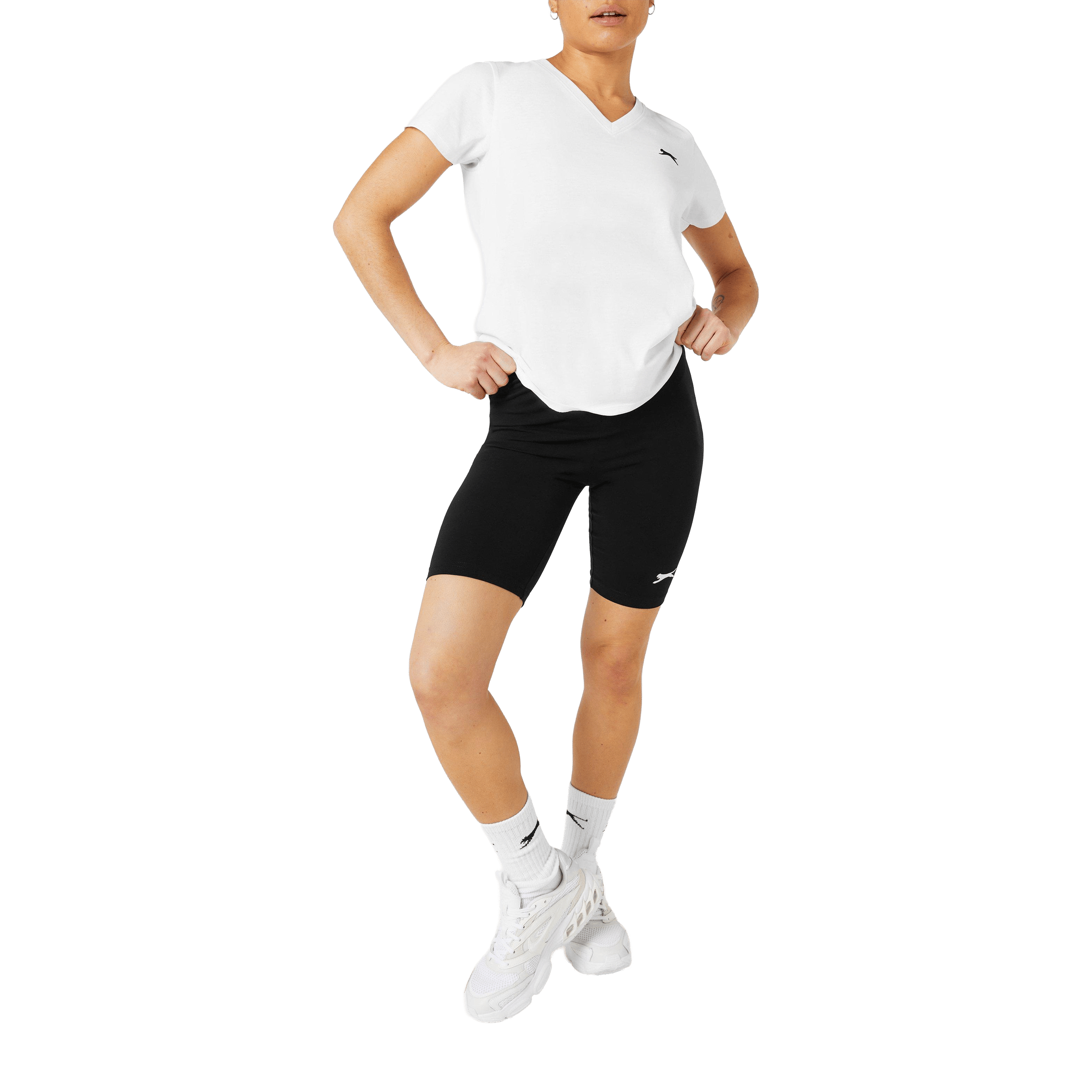 Womens Slazenger V Neck Tee 