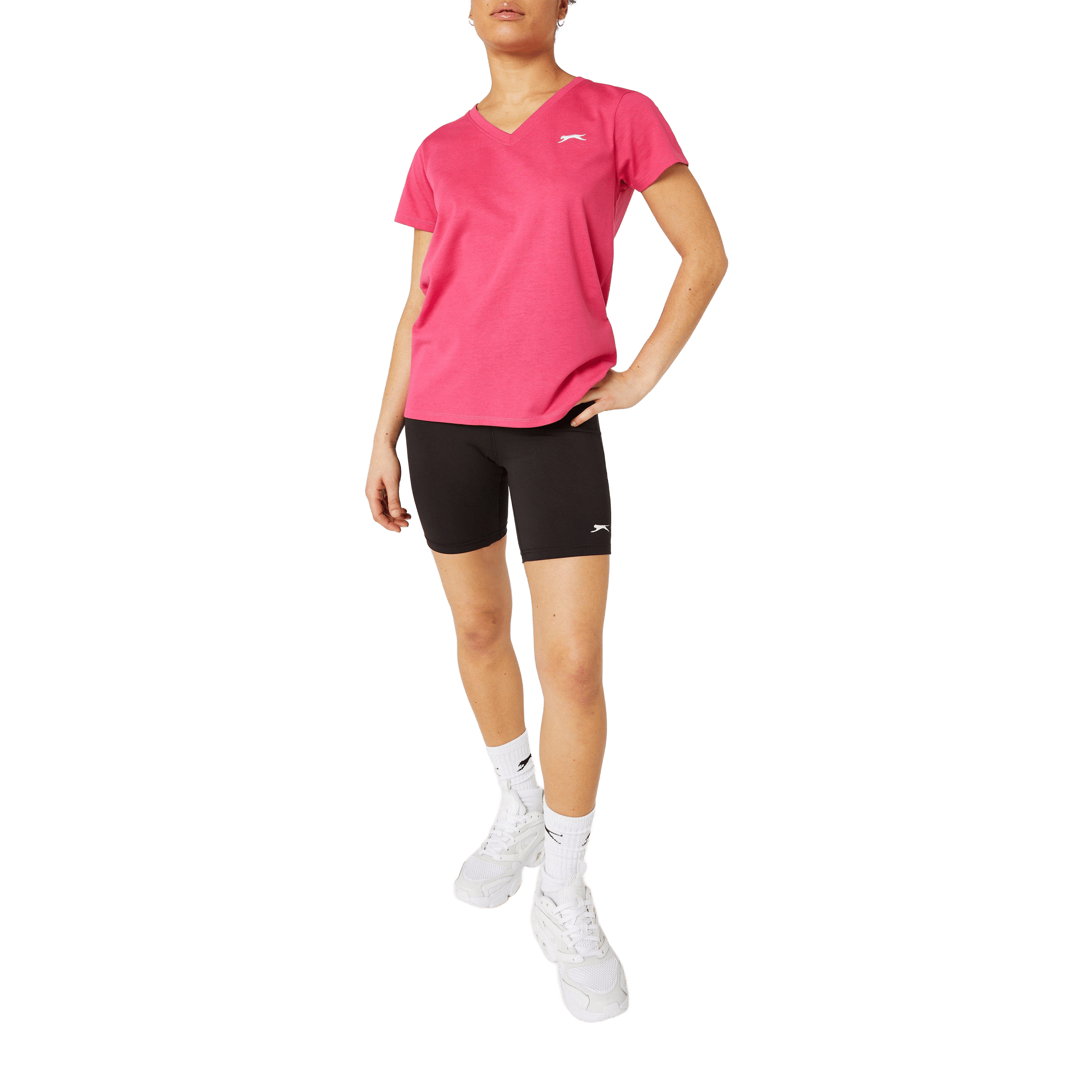 Womens Slazenger V Neck Tee 