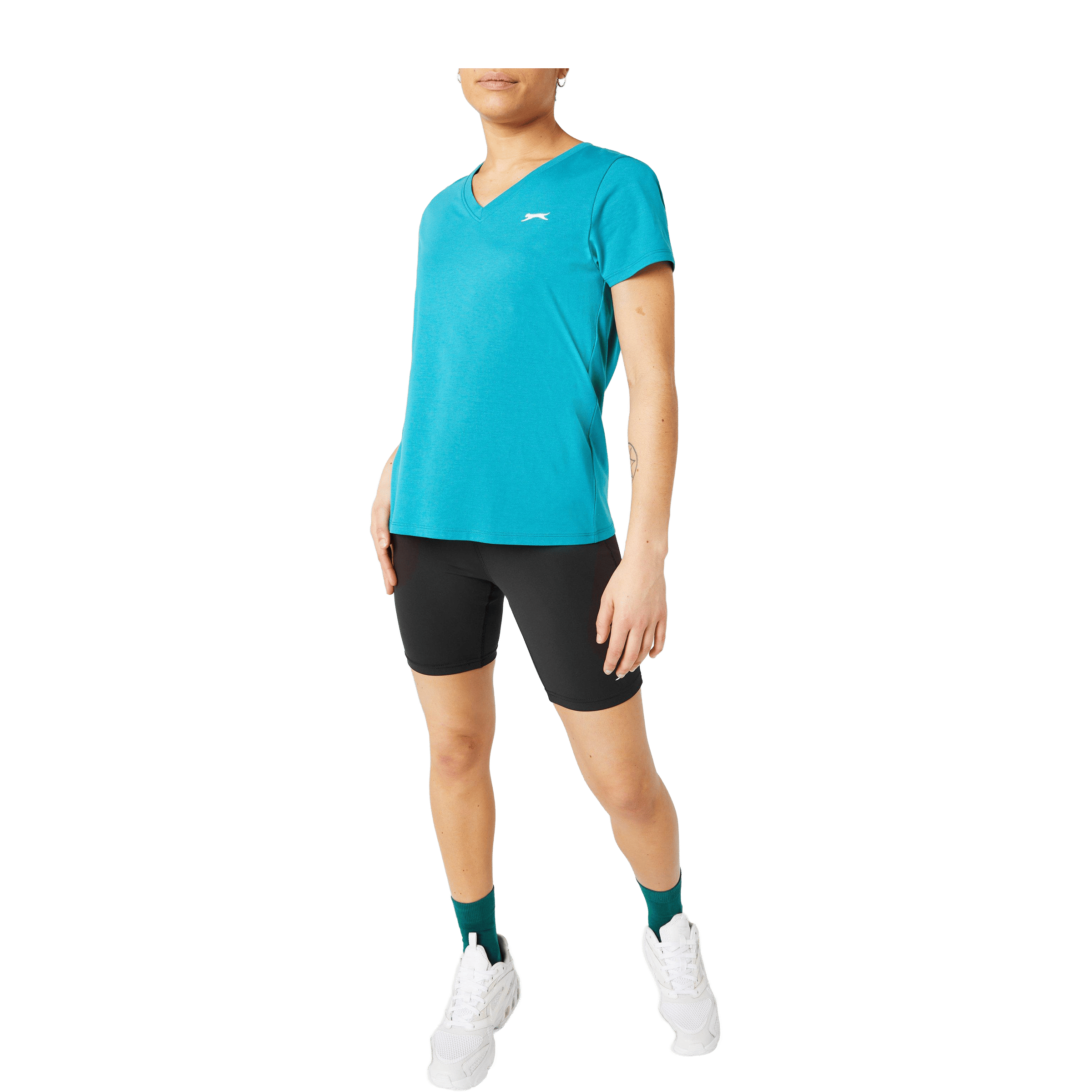 Womens Slazenger V Neck Tee 
