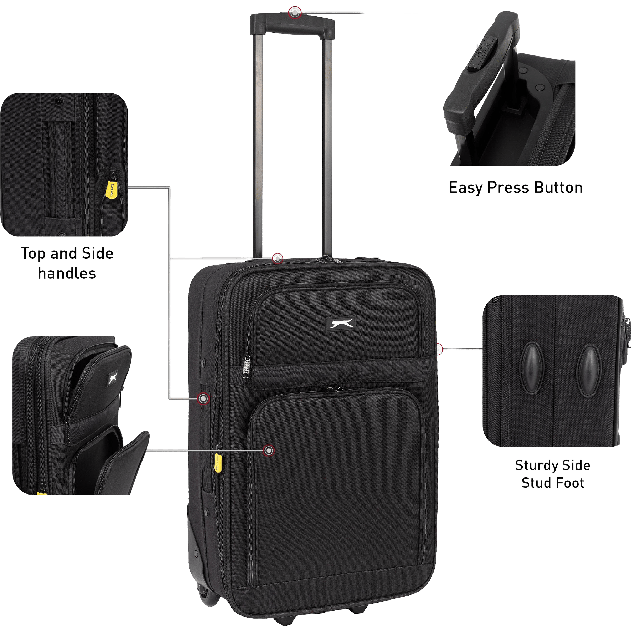 Slazenger Fabric Trolley Cases