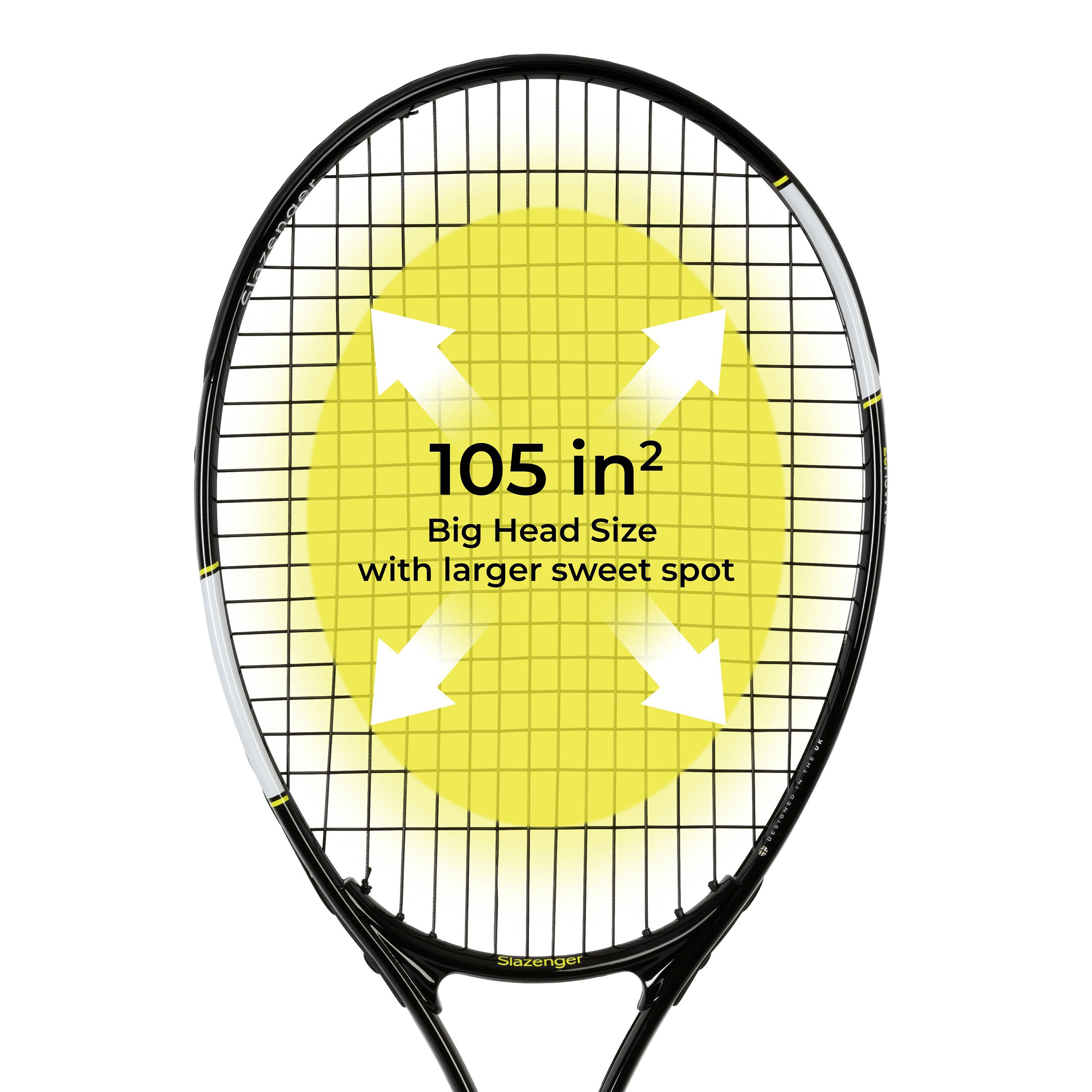 Slazenger Adults Smash (Size 1) Tennis Racquet