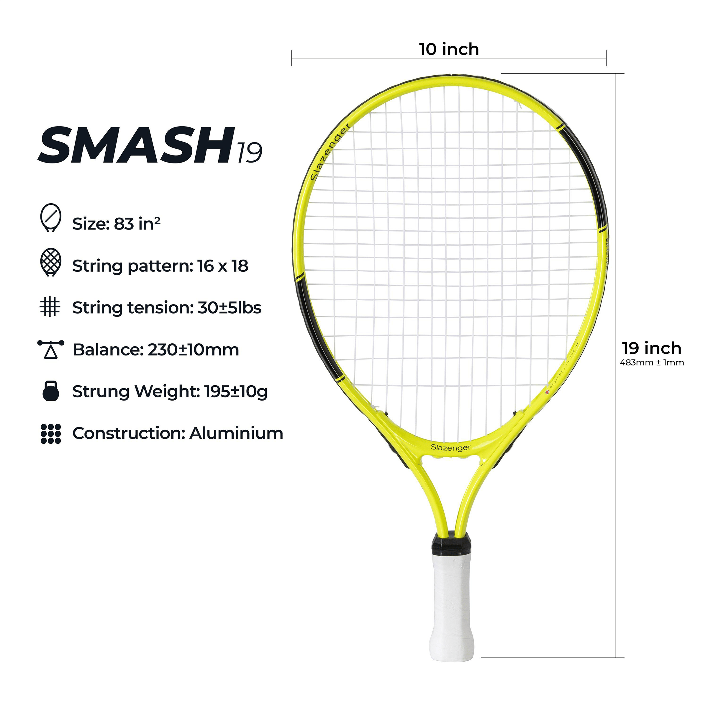 Slazenger Jr. Smash Tennis Racquet
