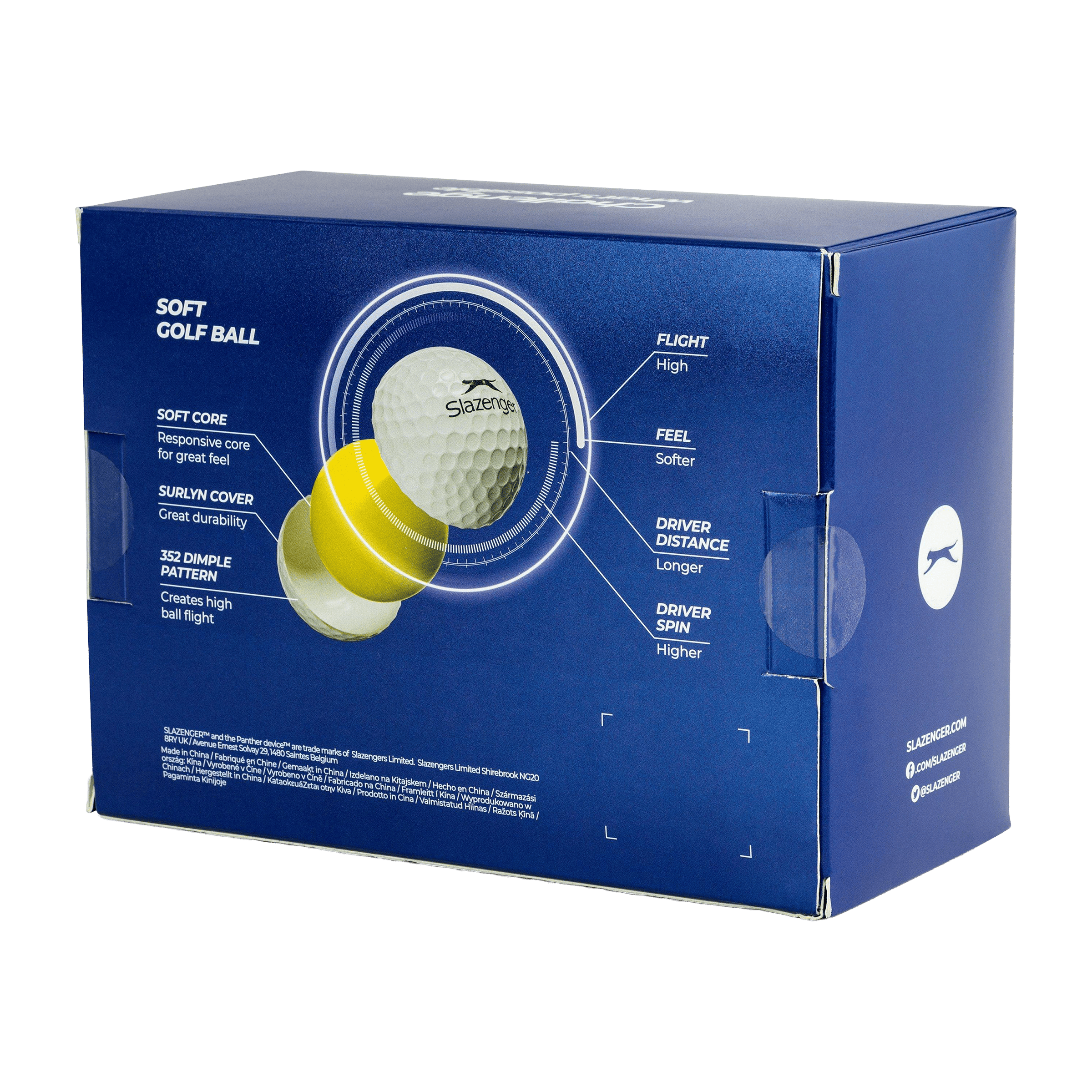 Slazenger V300 Soft (24pk) Golf Balls