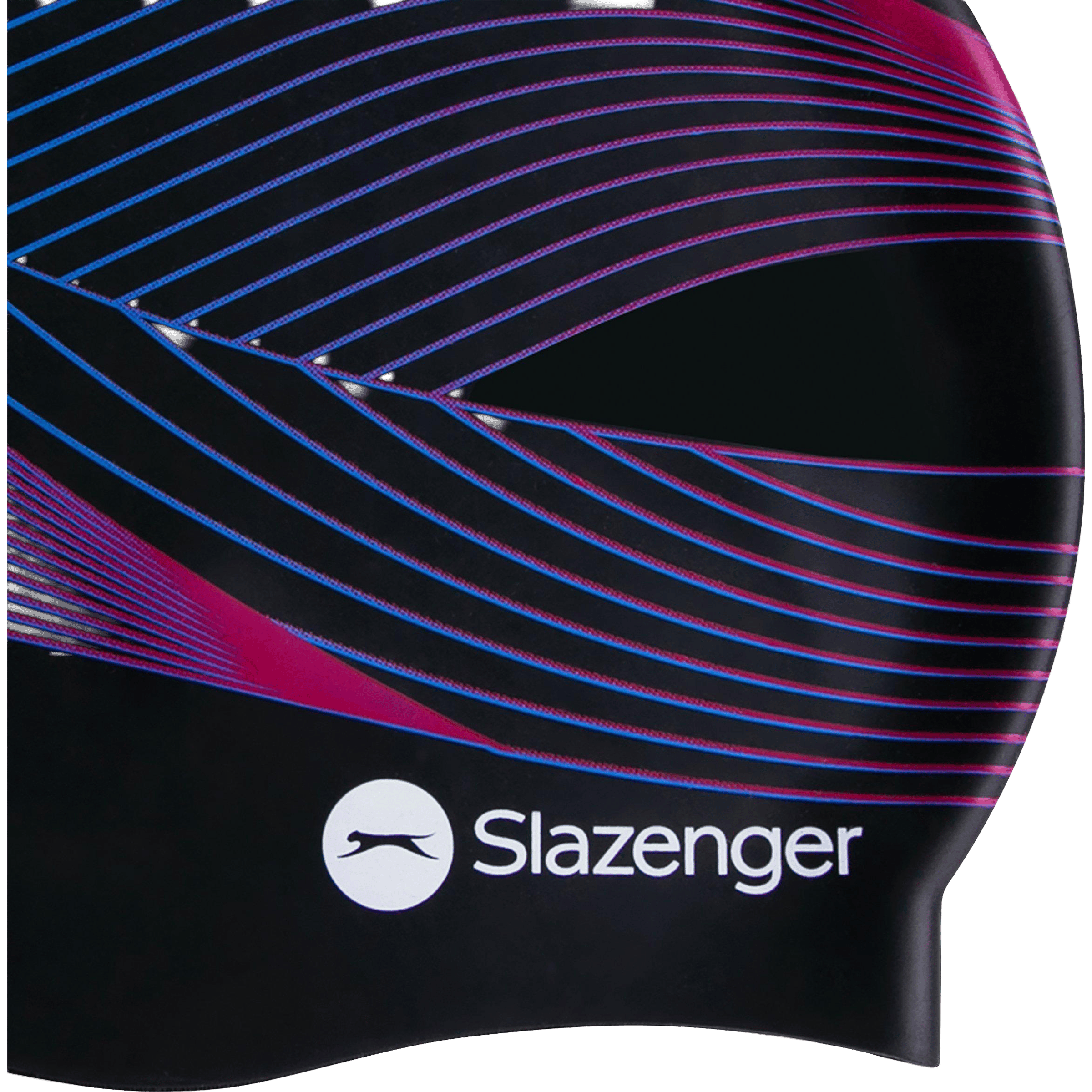 Slazenger Print Silicone Swimming Cap