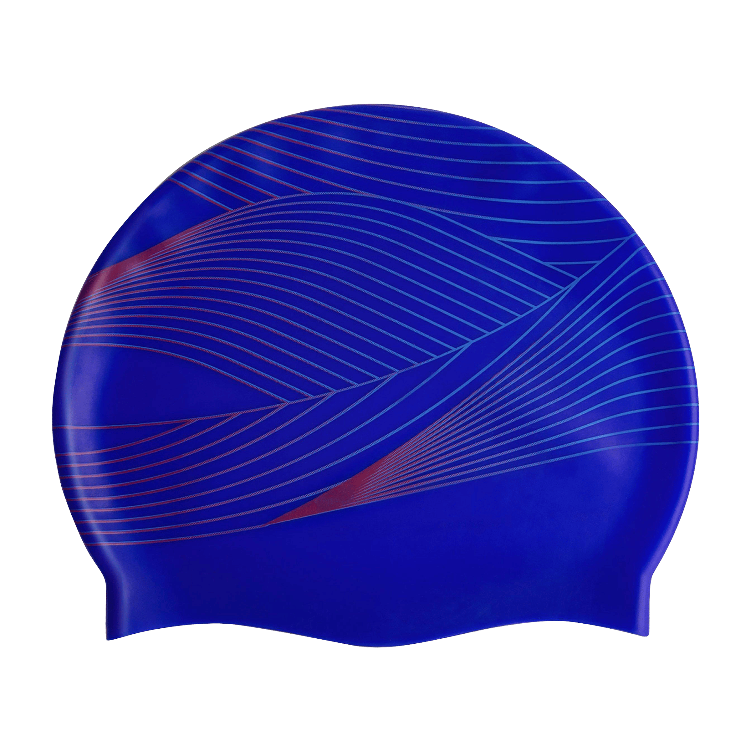 Slazenger Print Silicone Swimming Cap