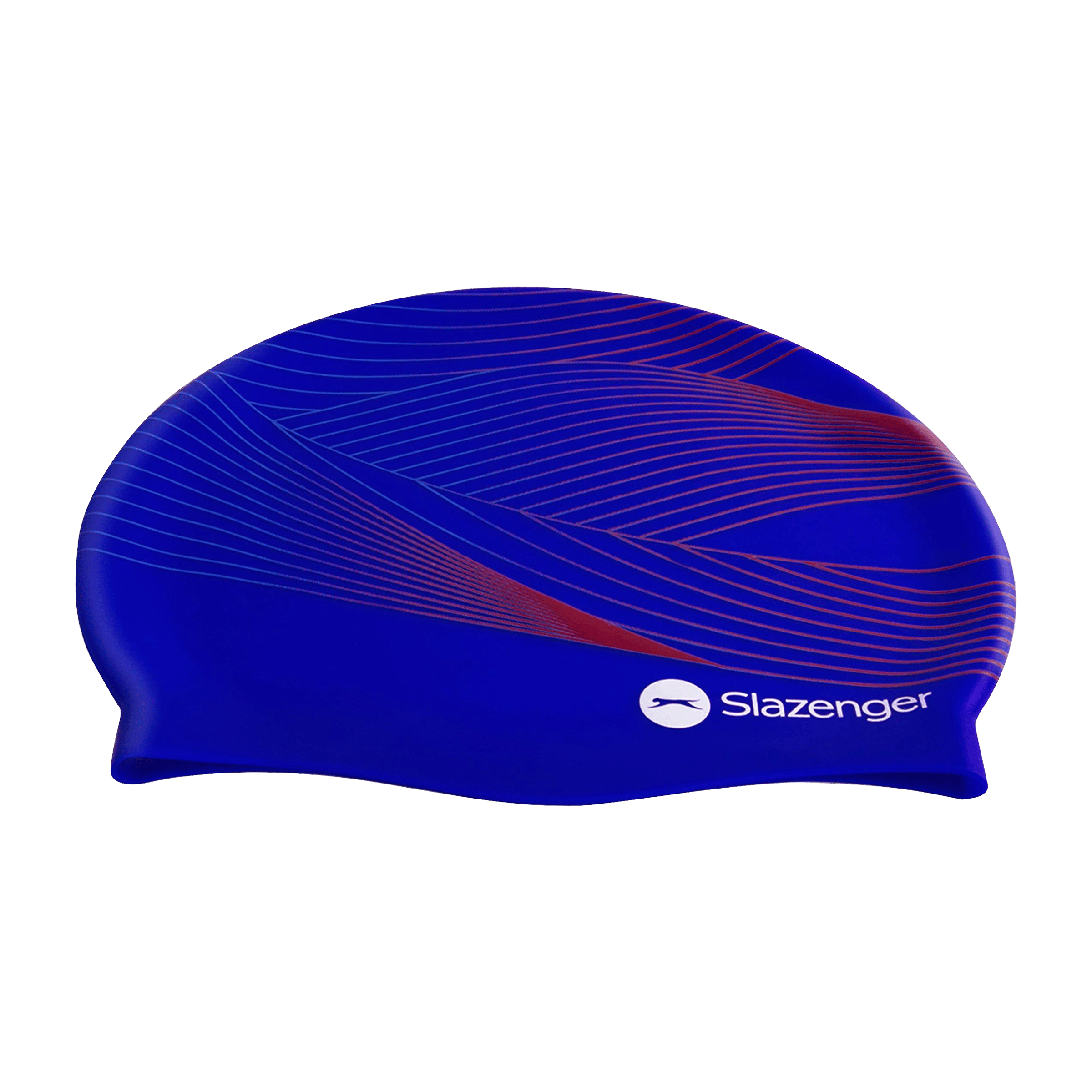 Slazenger Print Silicone Swimming Cap