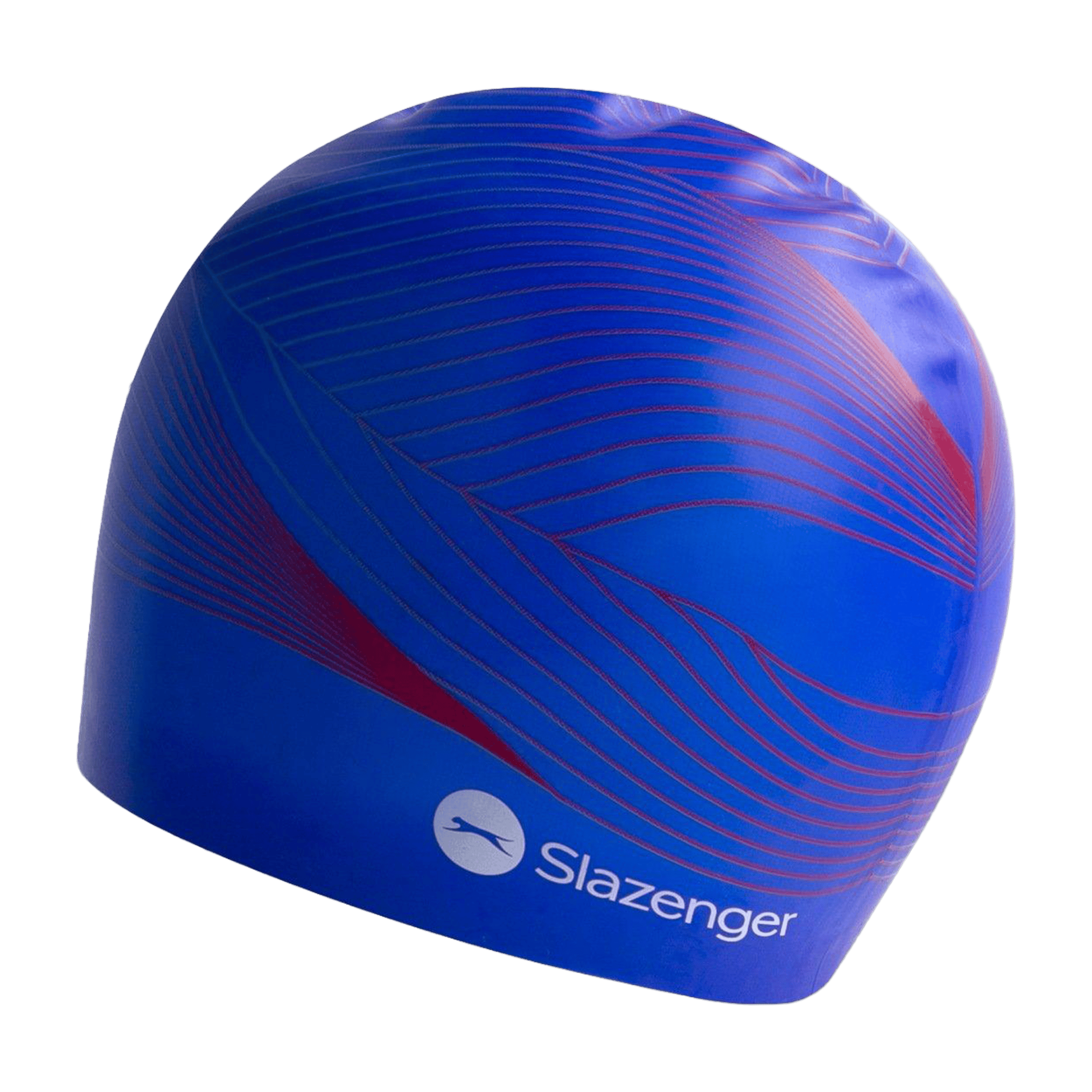 Slazenger Print Silicone Swimming Cap