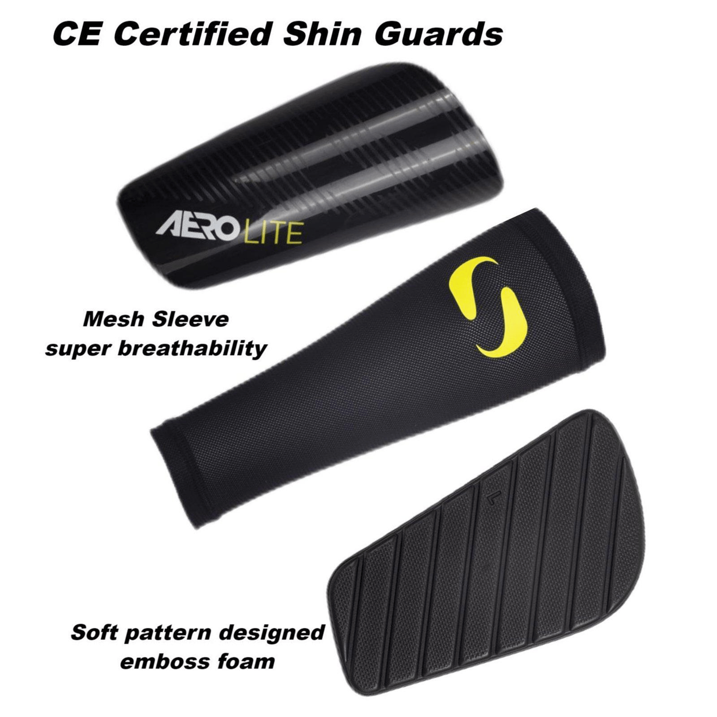 Sondico Aerolite High-Performance (Adults) Shin Guards