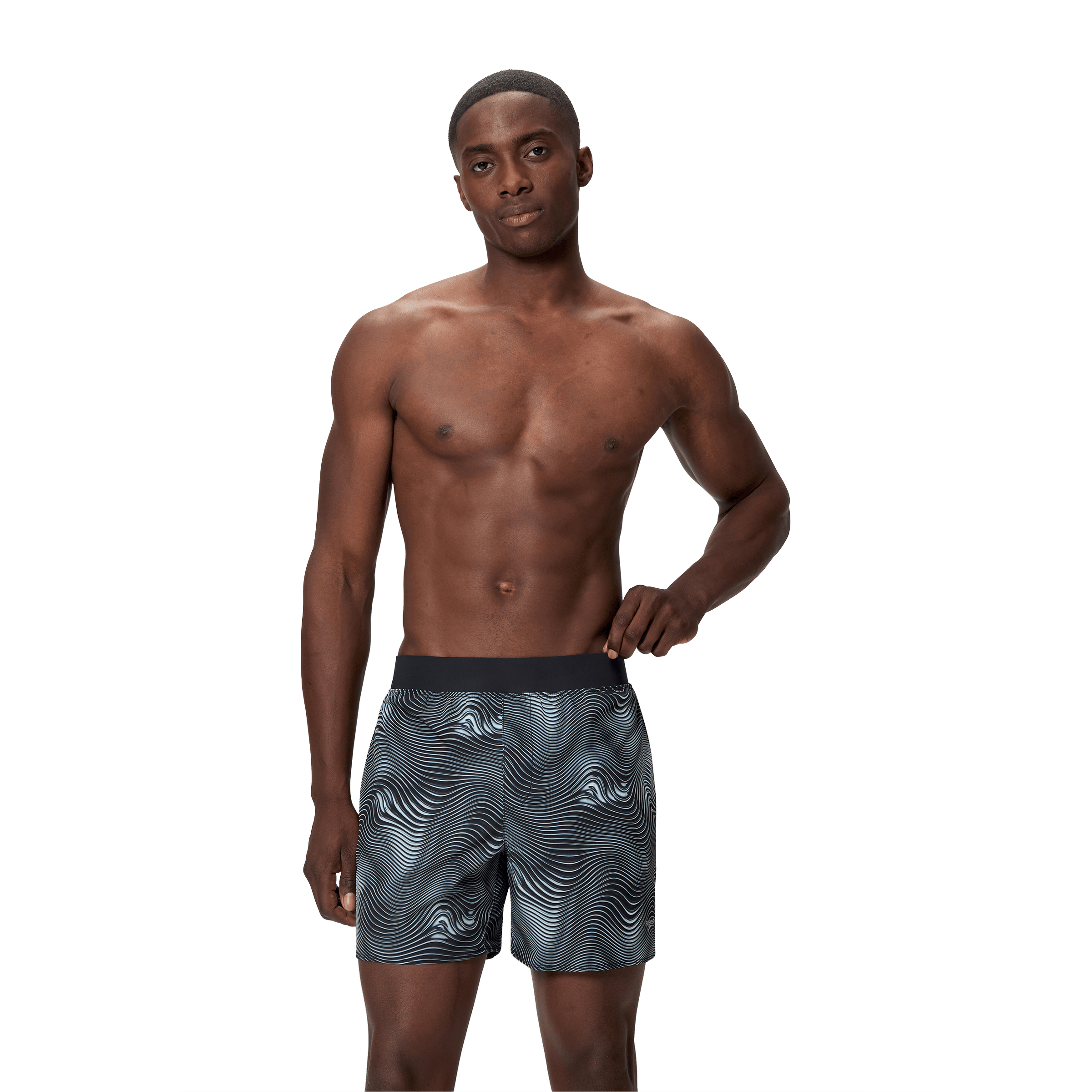 Mens Speedo Lookout Print Volley 16" Watershorts