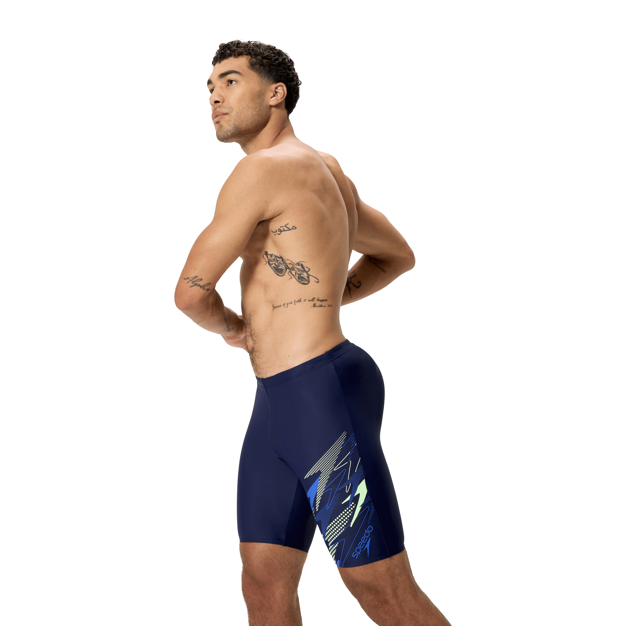 Mens Speedo Medley Logo Swim Jammer