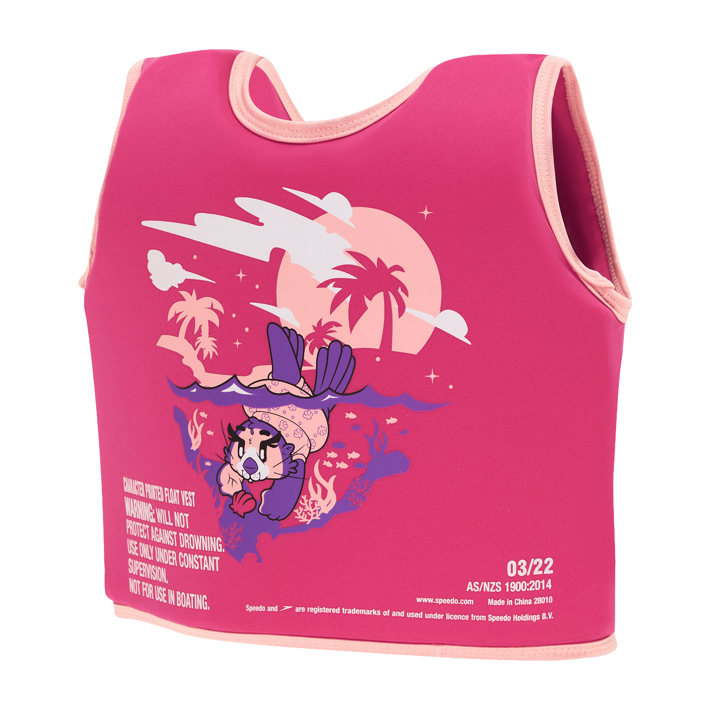 Speedo Character Printed Float Swim Vest