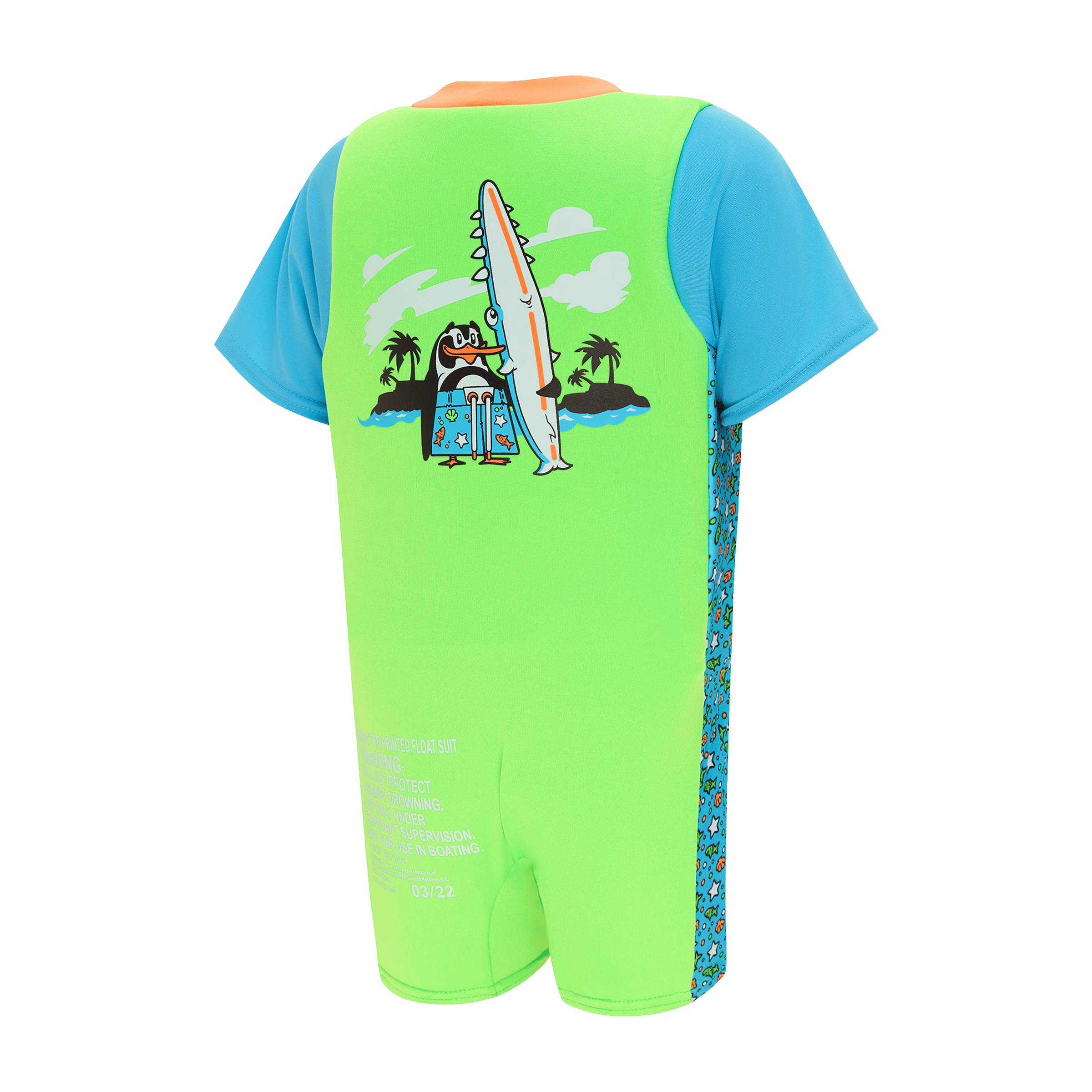 Speedo Character Printed Float Swimsuit