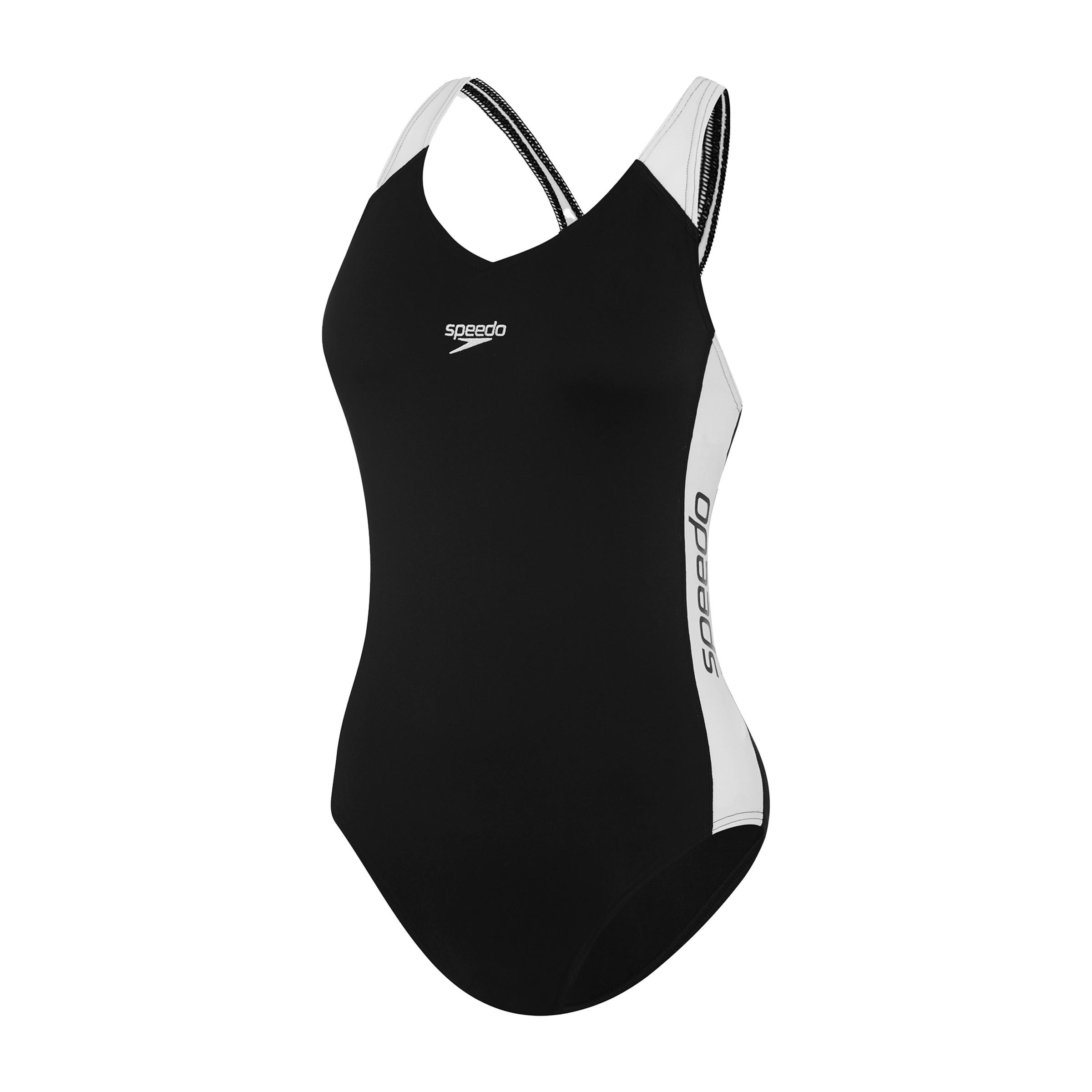 Womens Speedo Splice One-Piece Swimsuit