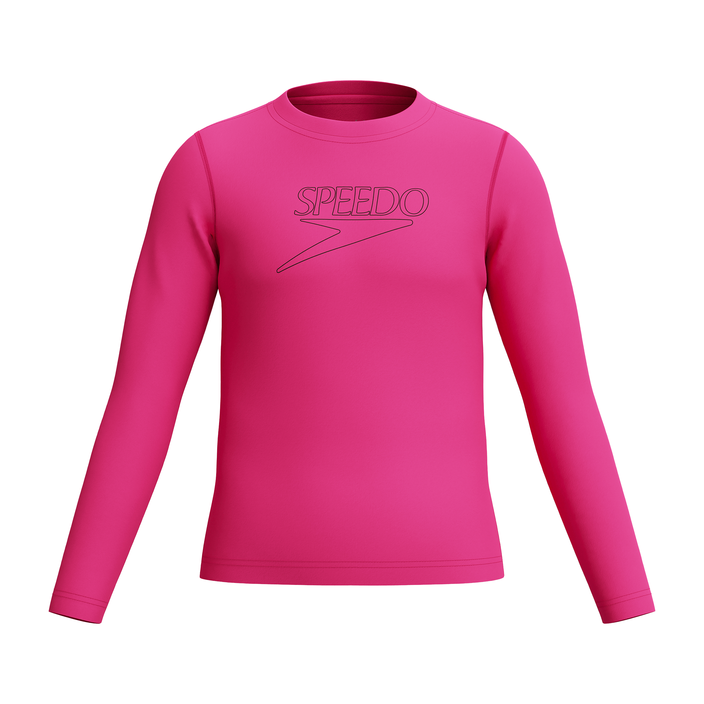Kids Speedo Unisex L/S Classic Logo Rashguard