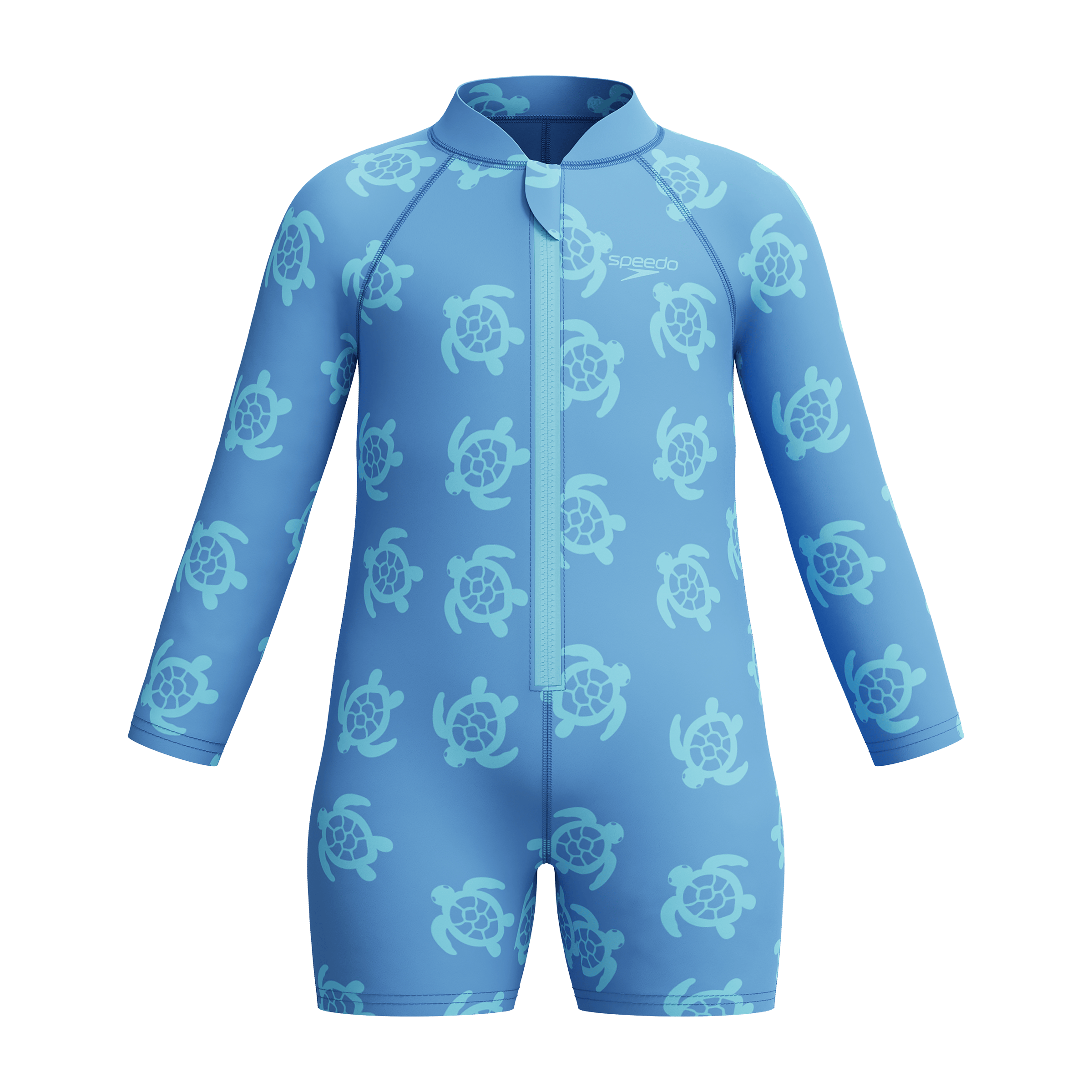 Kids Speedo Toddler Printed (Long Sleeve) Zip Sunsuit