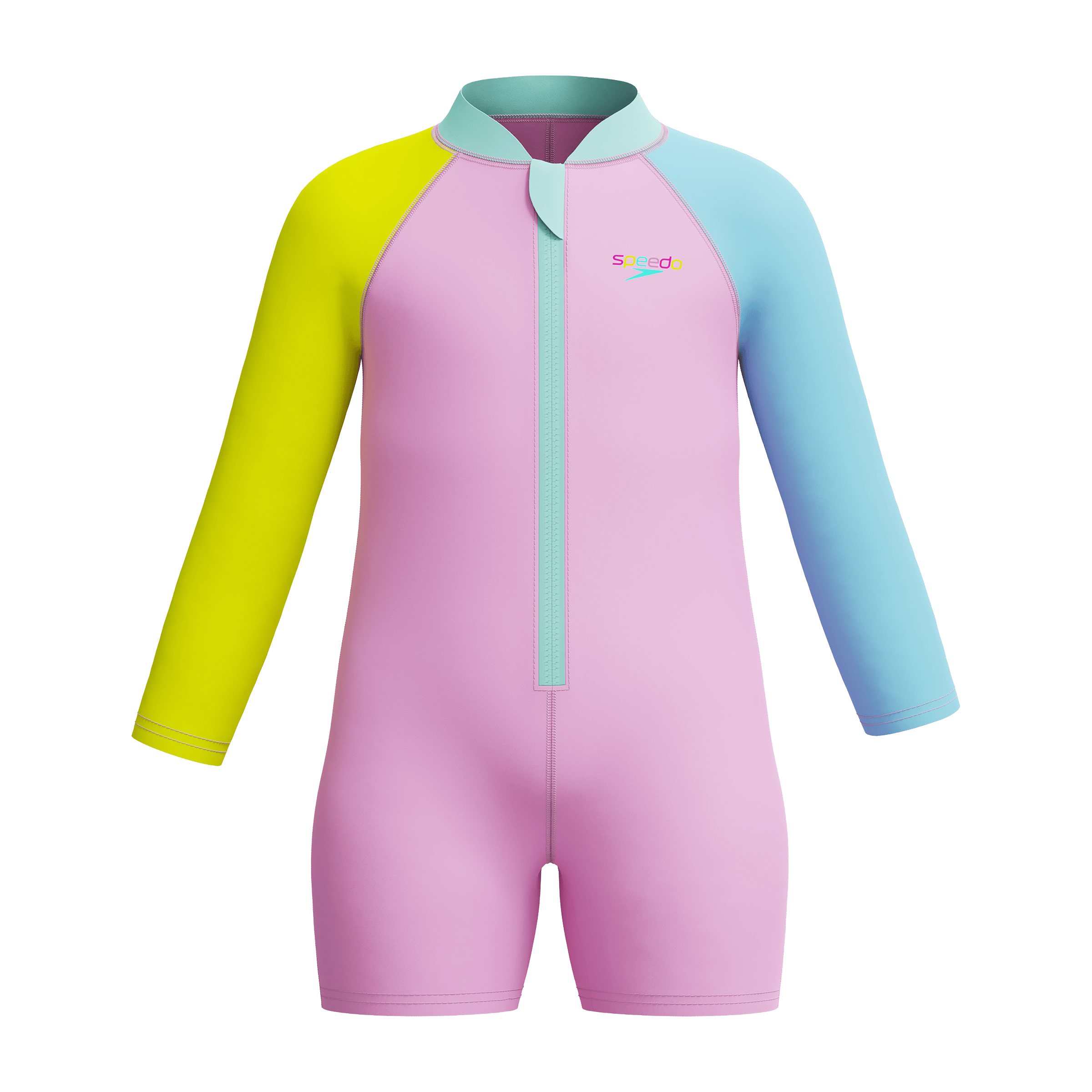 Kids Speedo Toddler (Long Sleeve) Zip Sunsuit