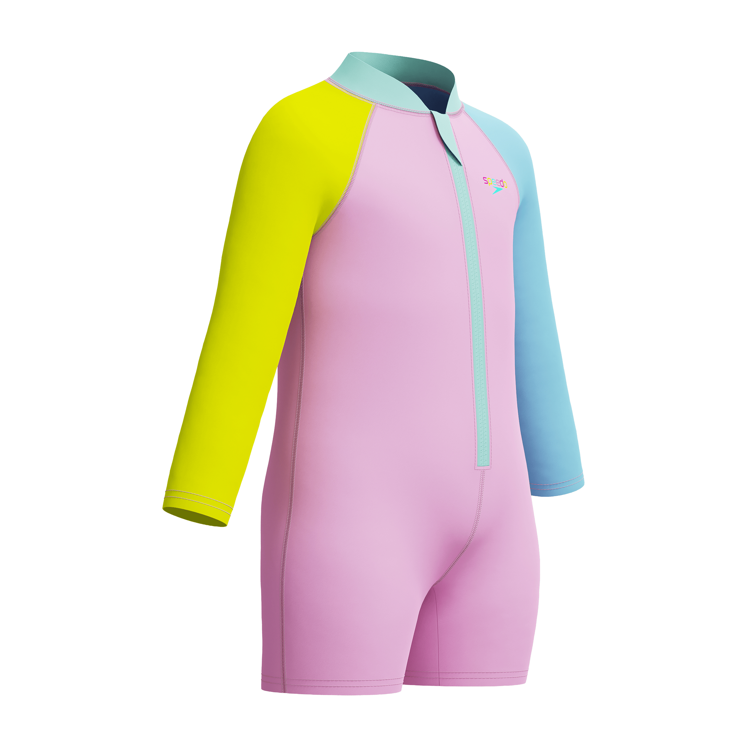 Kids Speedo Toddler (Long Sleeve) Zip Sunsuit