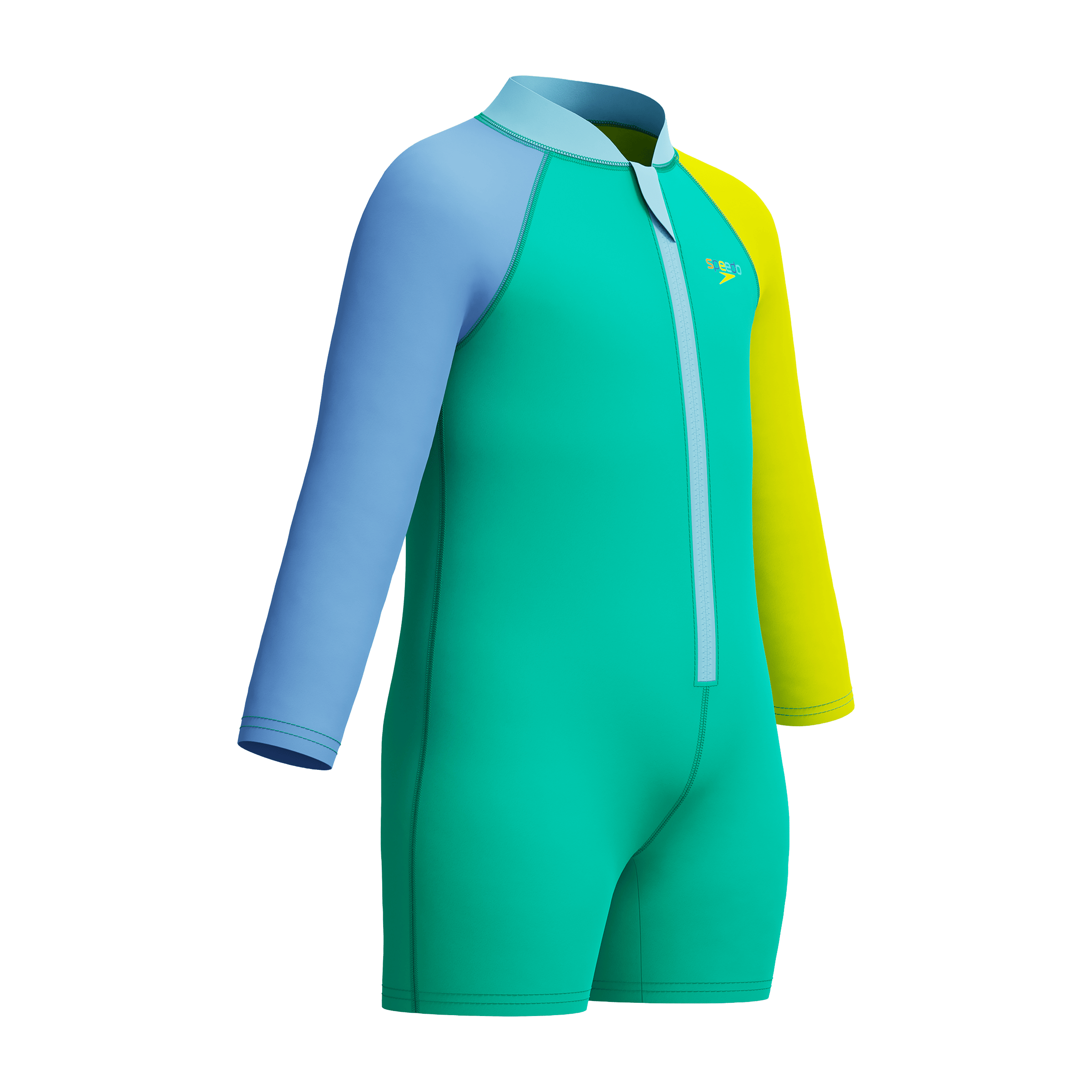 Kids Speedo Toddler (Long Sleeve) Zip Sunsuit