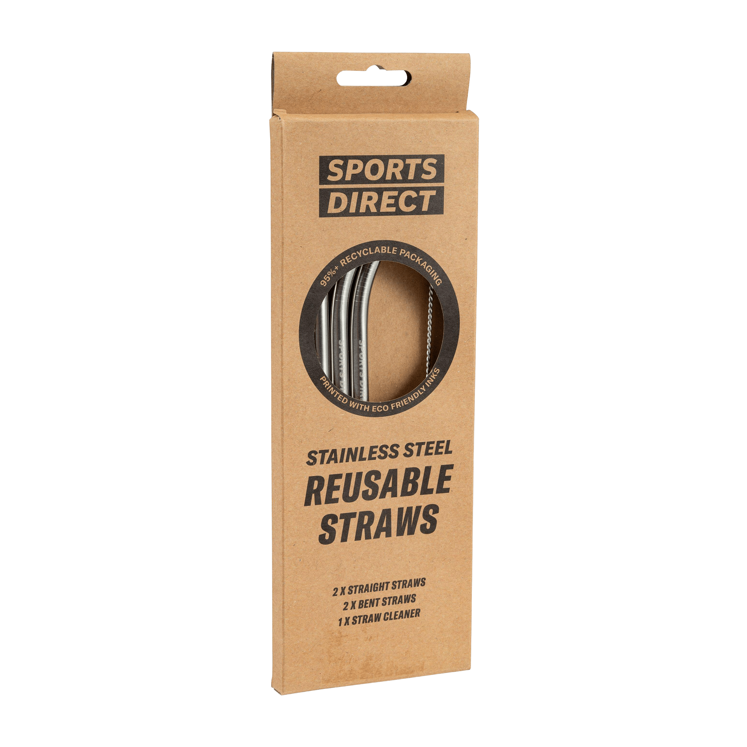 Sports Direct Stainless Steel Drinking Straw