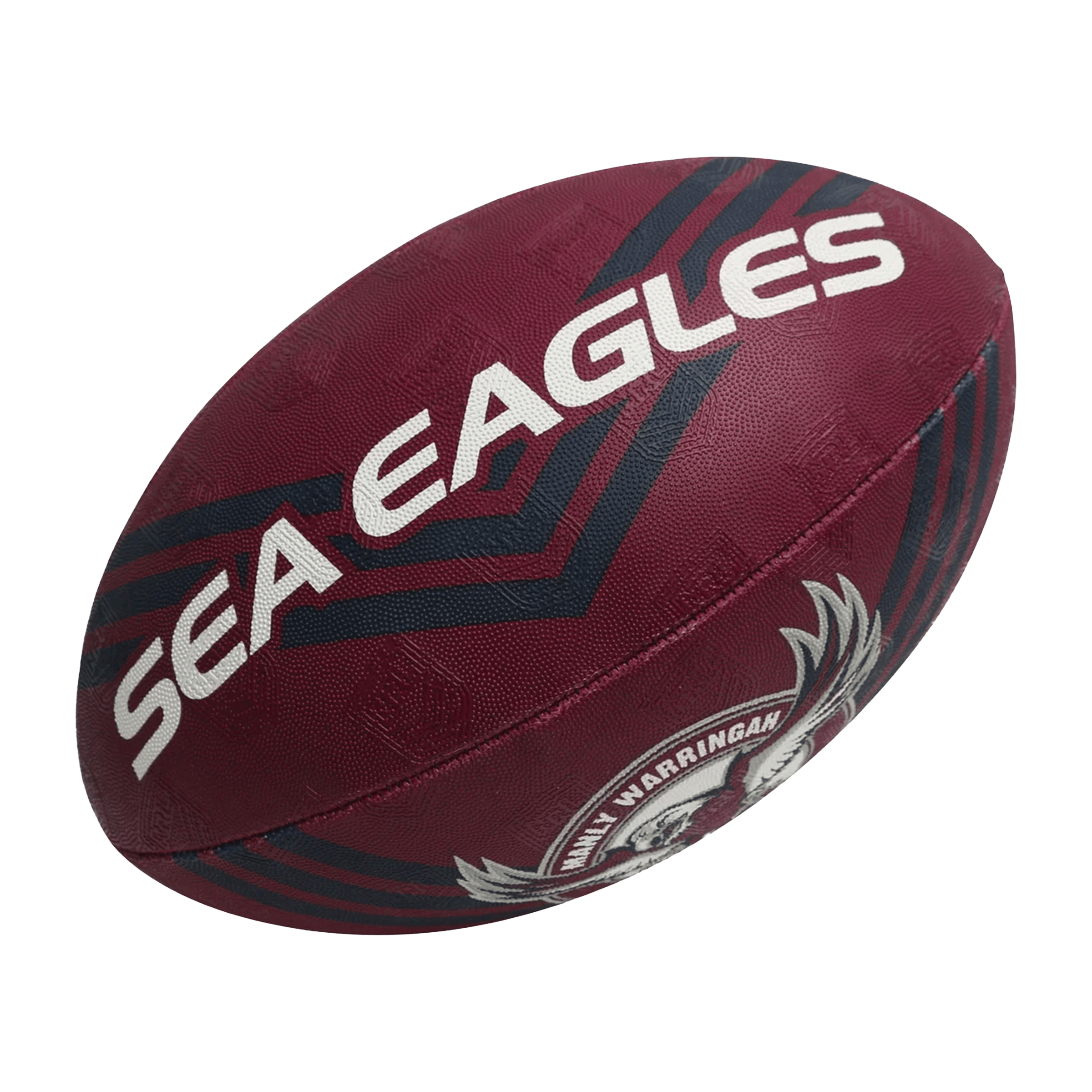 Steeden NRL 2024 Manly Warringah Sea Eagles Supporter Ball (Size 5)