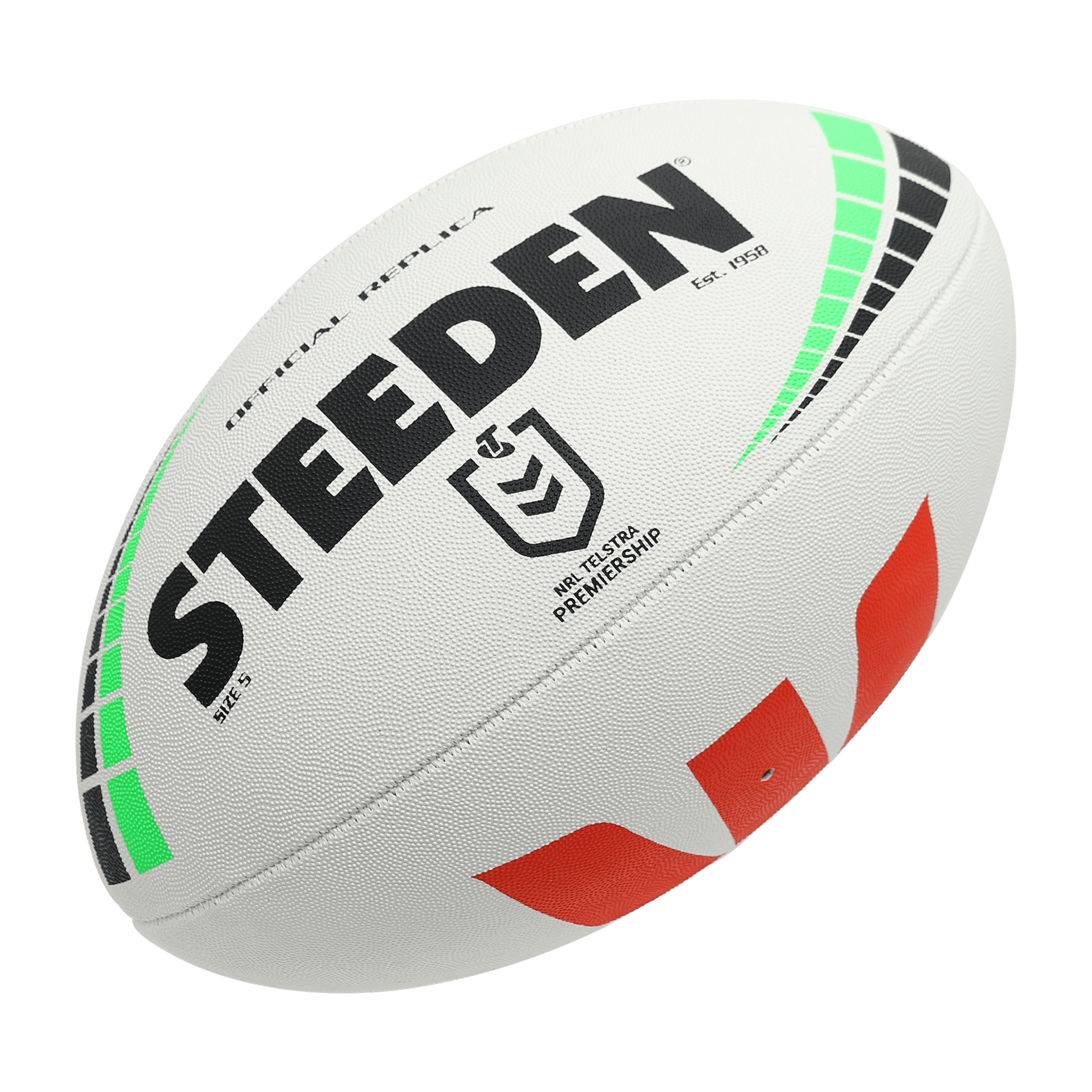 Steeden NRL Premiership (Size 5) Replica Rugby Ball