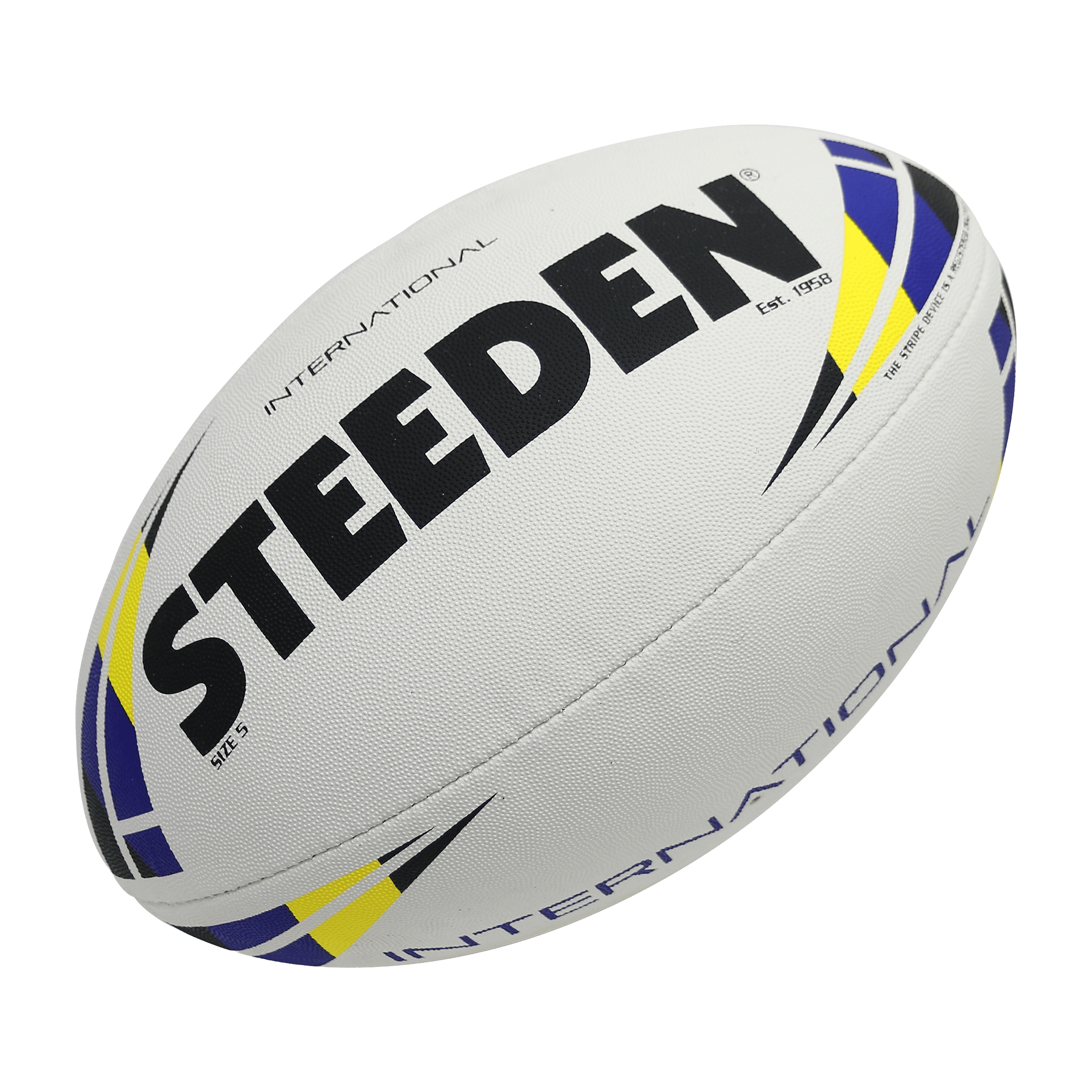 Steeden International Match (Sz5) Rugby League Ball