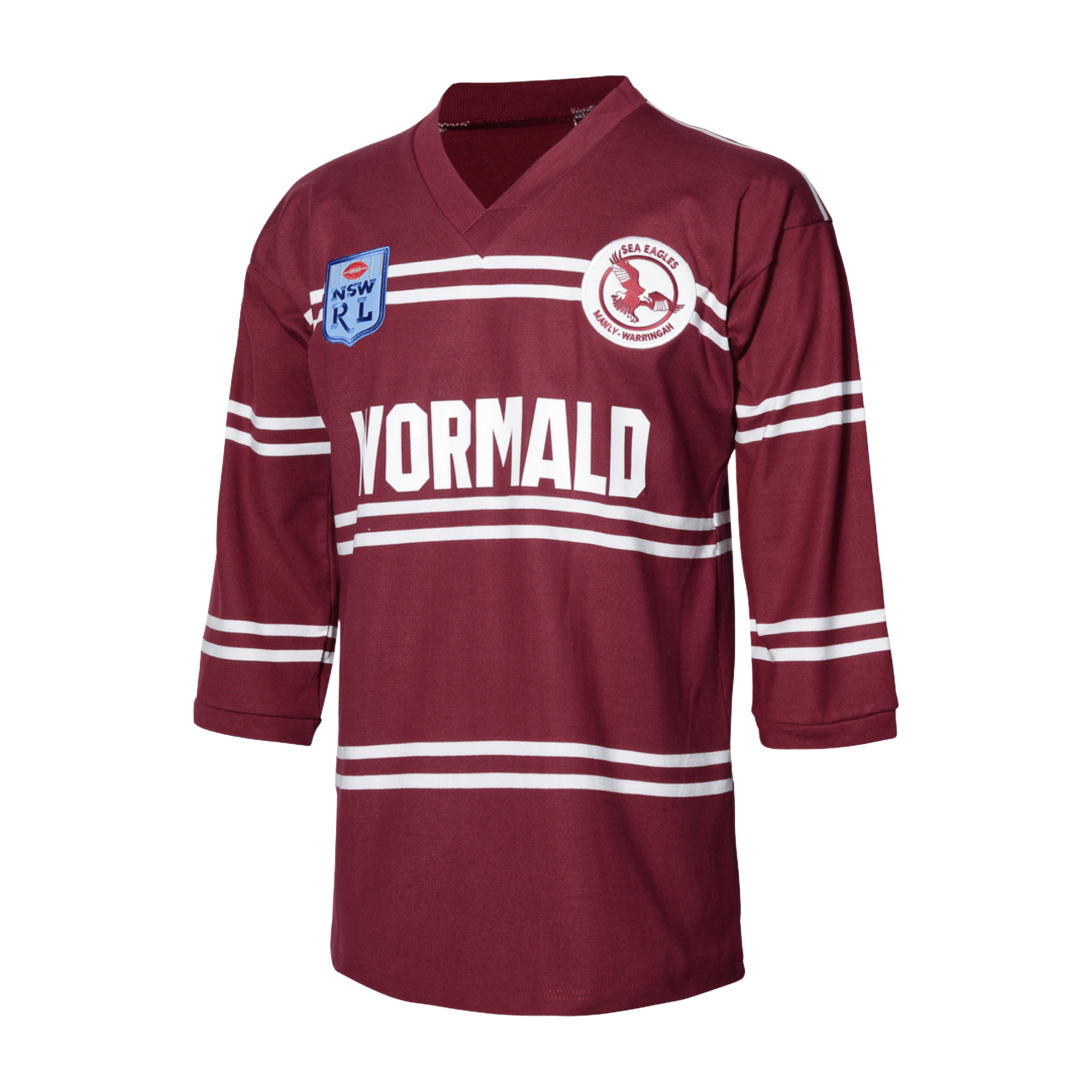 Mens Tidwell NRL Manly Sea Eagles 87' Retro League Jersey