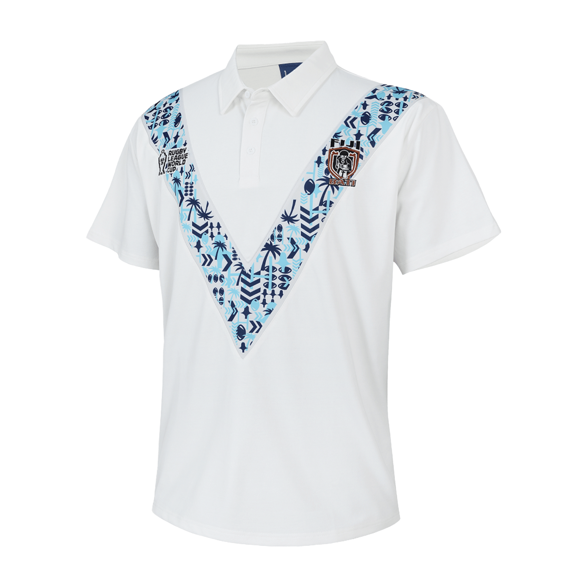 Mens Tidwell RLWC 2026 Fiji Support Rugby Jersey
