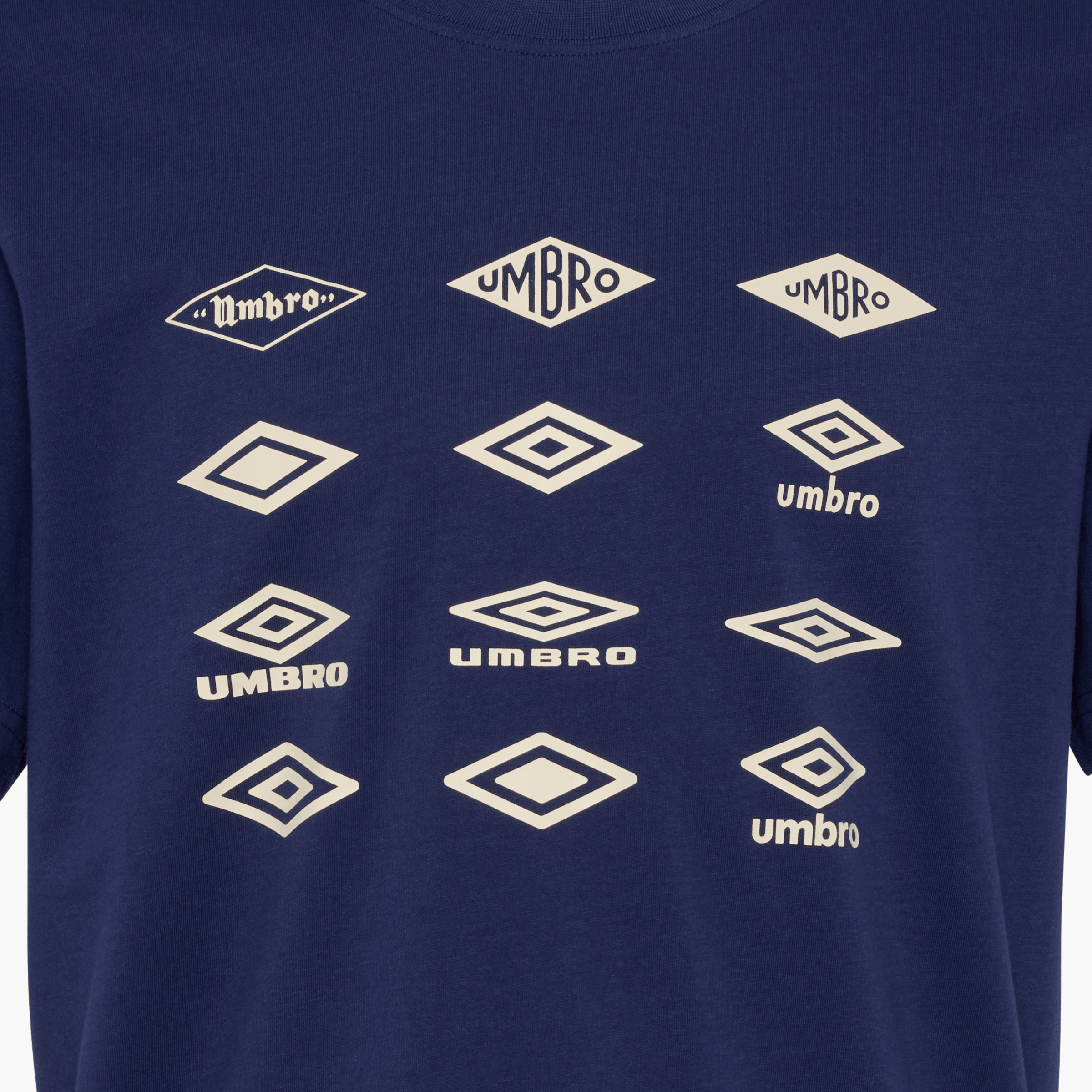 Mens Umbro Historic Logos Graphic Tee